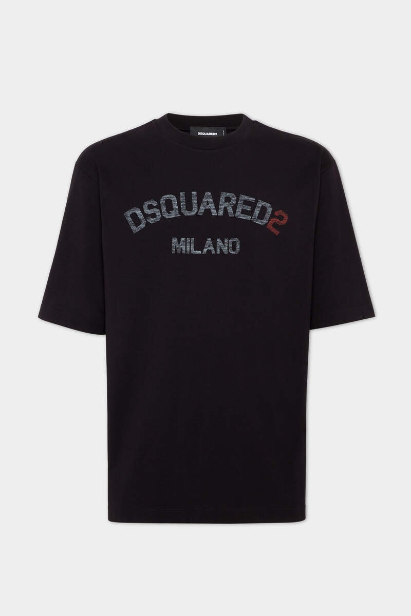 LOOSE FIT FADED LOGO T-SHIRT 1