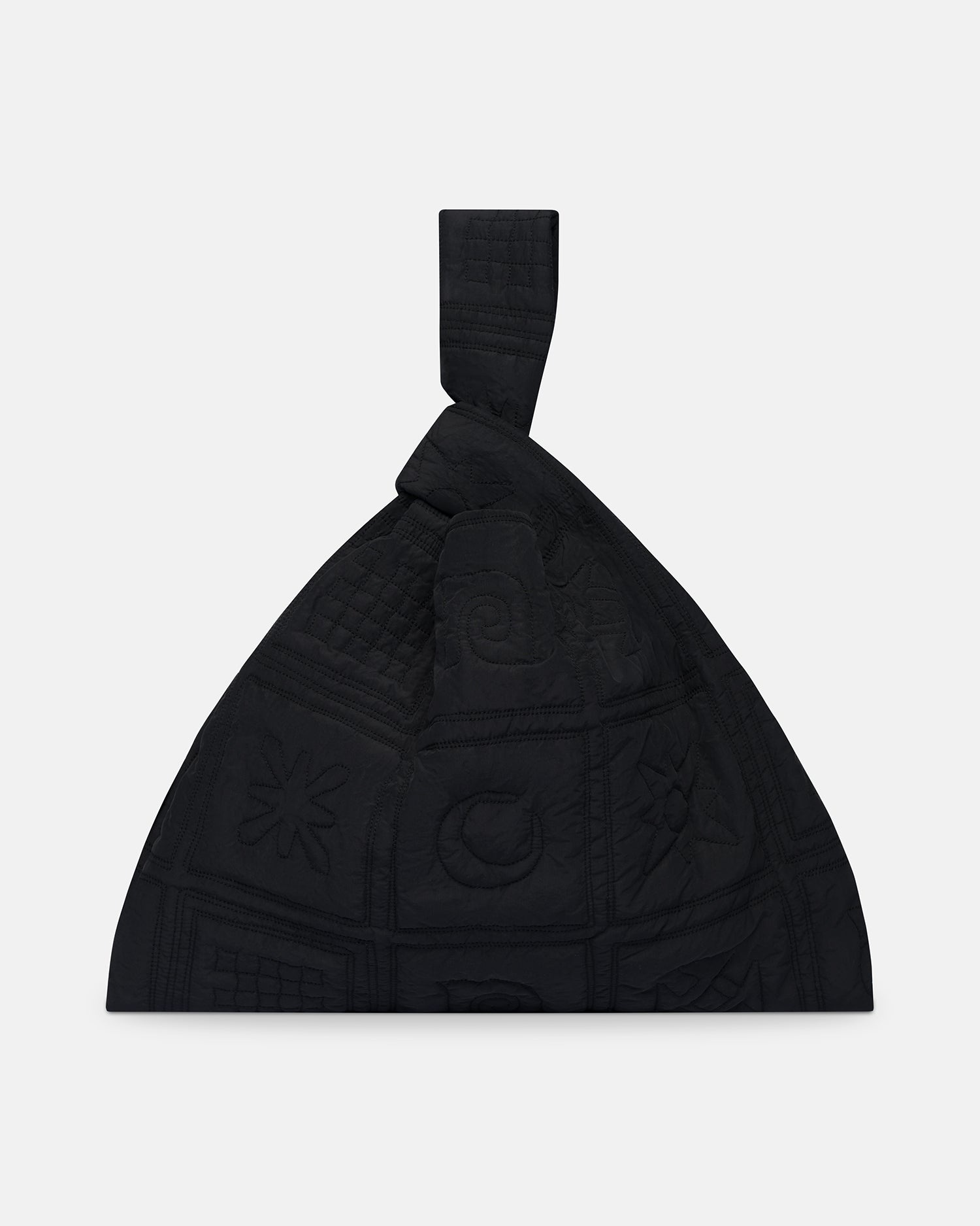 Quilted Tech-Poplin Clutch Bag - 2