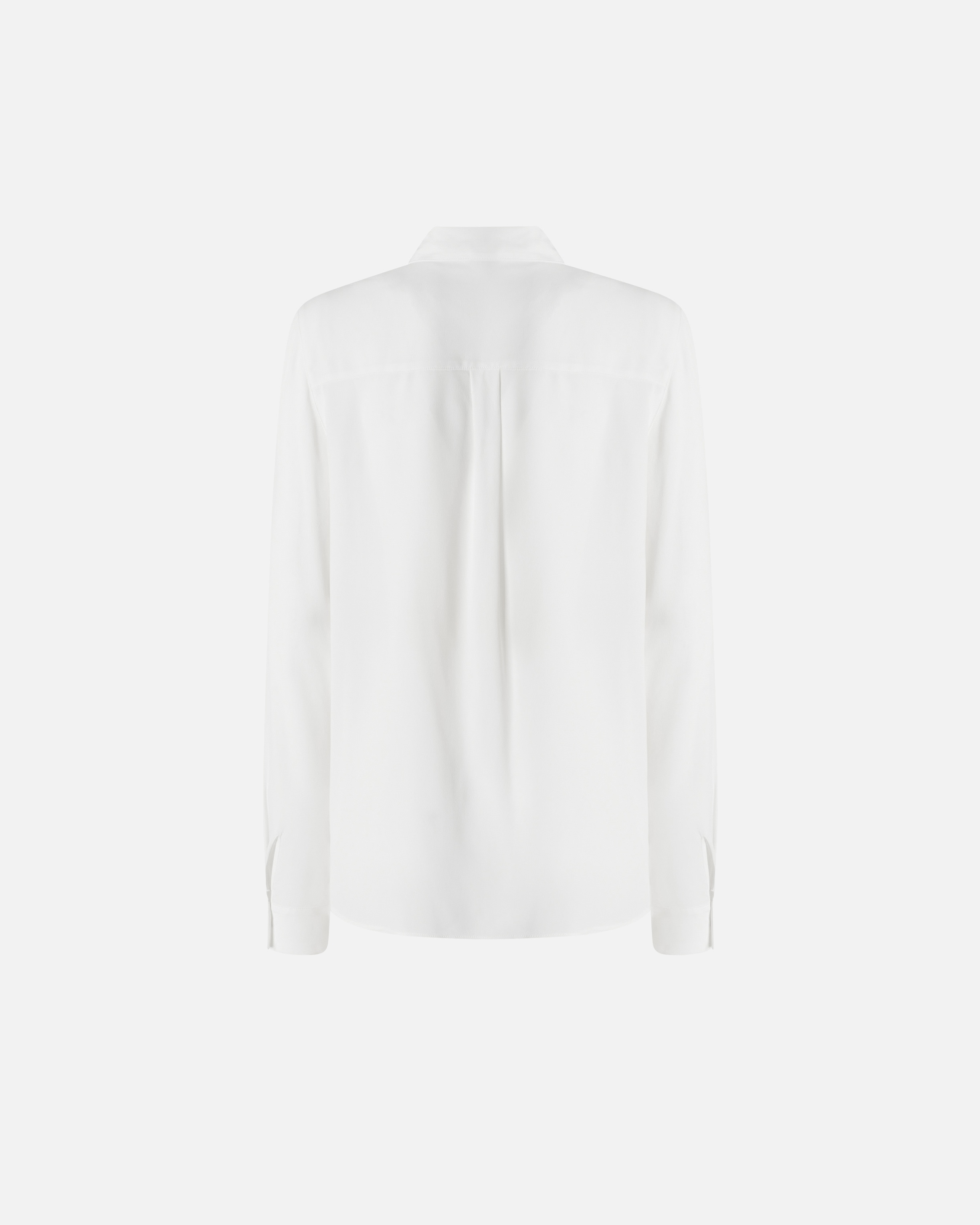 SHIRT IN SILK-BLEND CREPE DE CHINE - 6