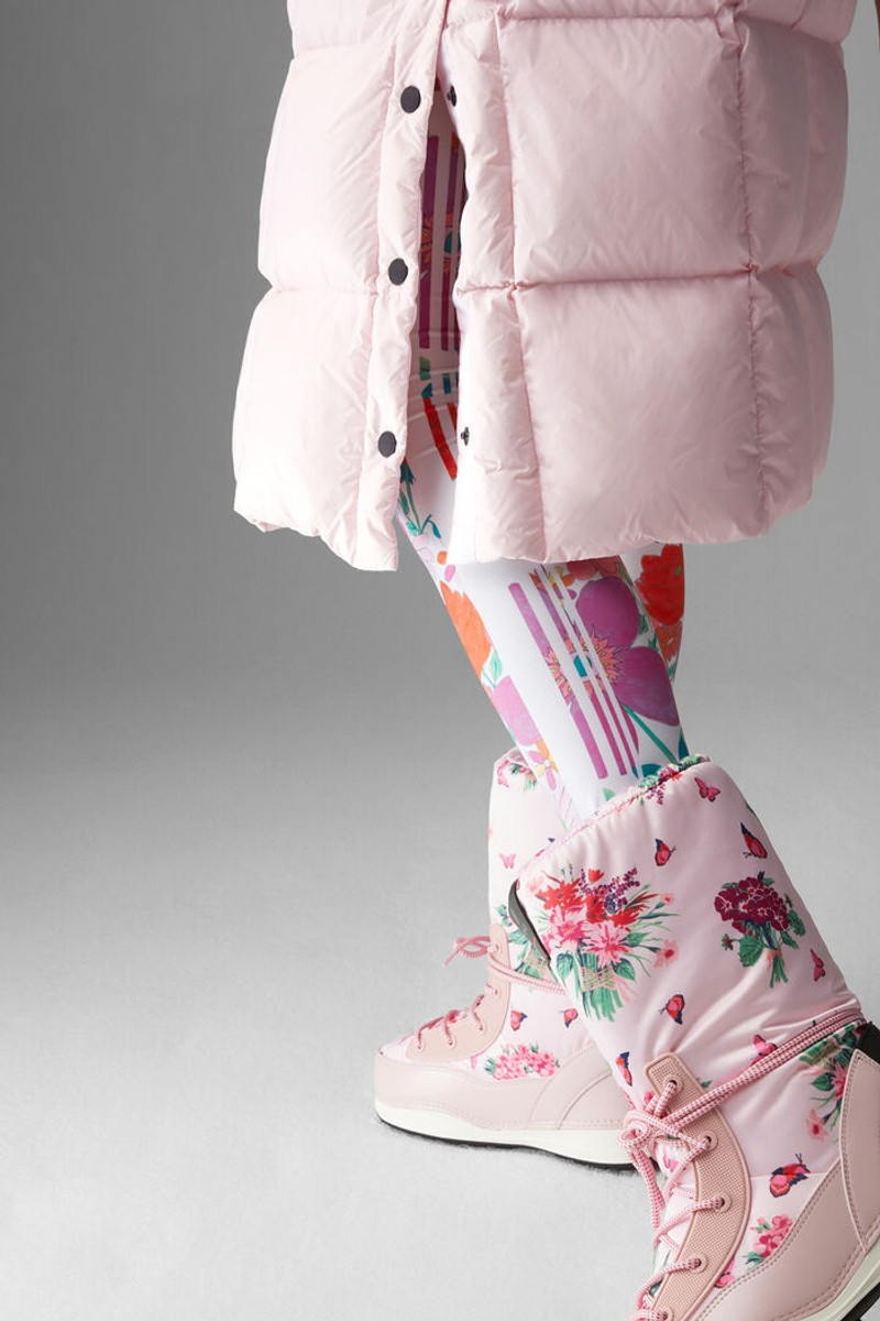 Barna Quilted coat in Pink 6