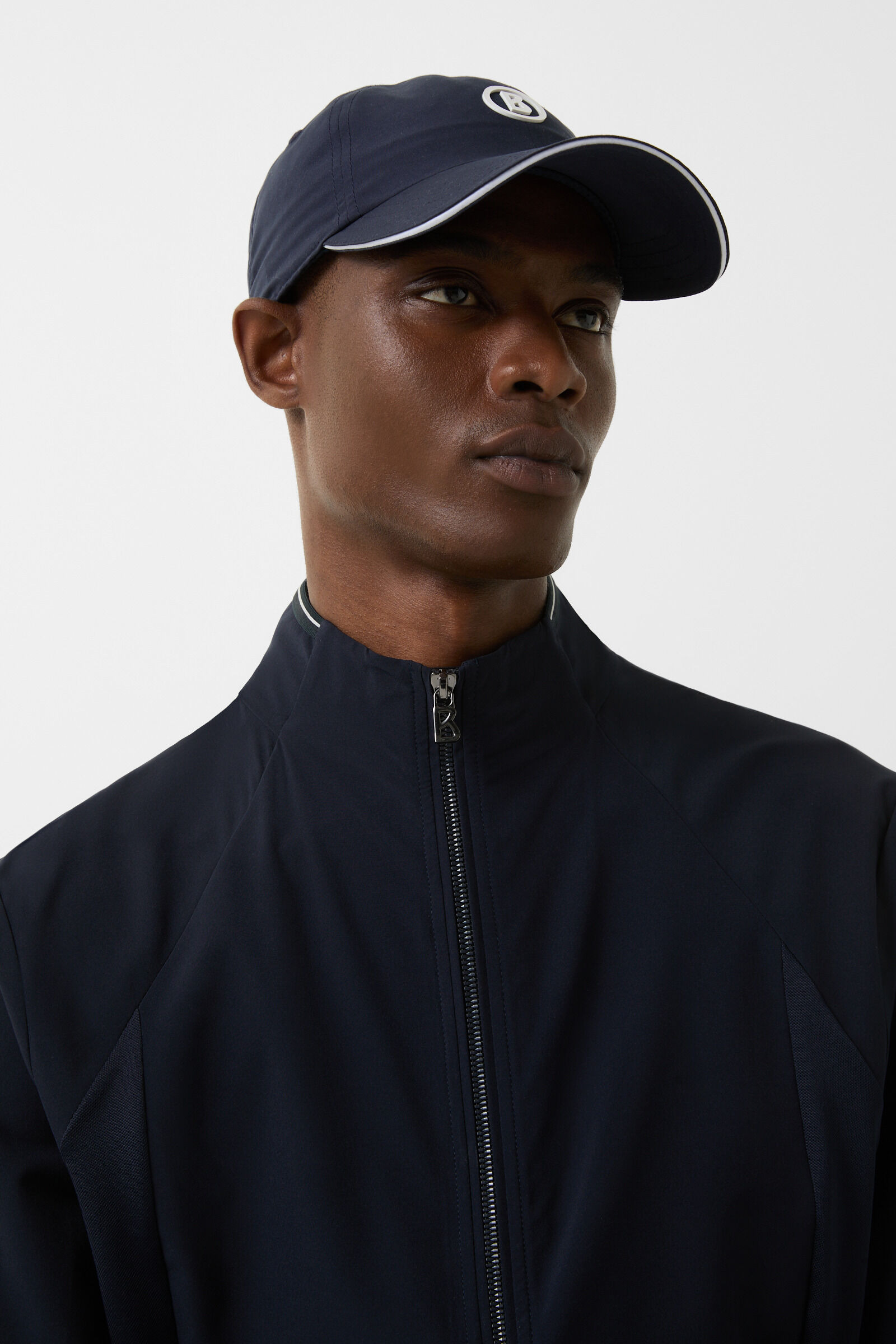 Rahil functional jacket in Navy blue - 5