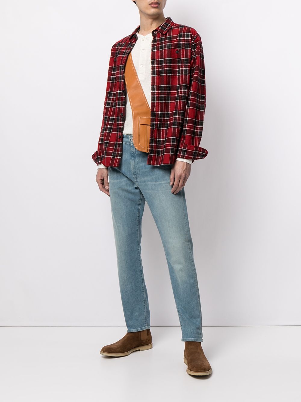 waffle-knit jumper - 2