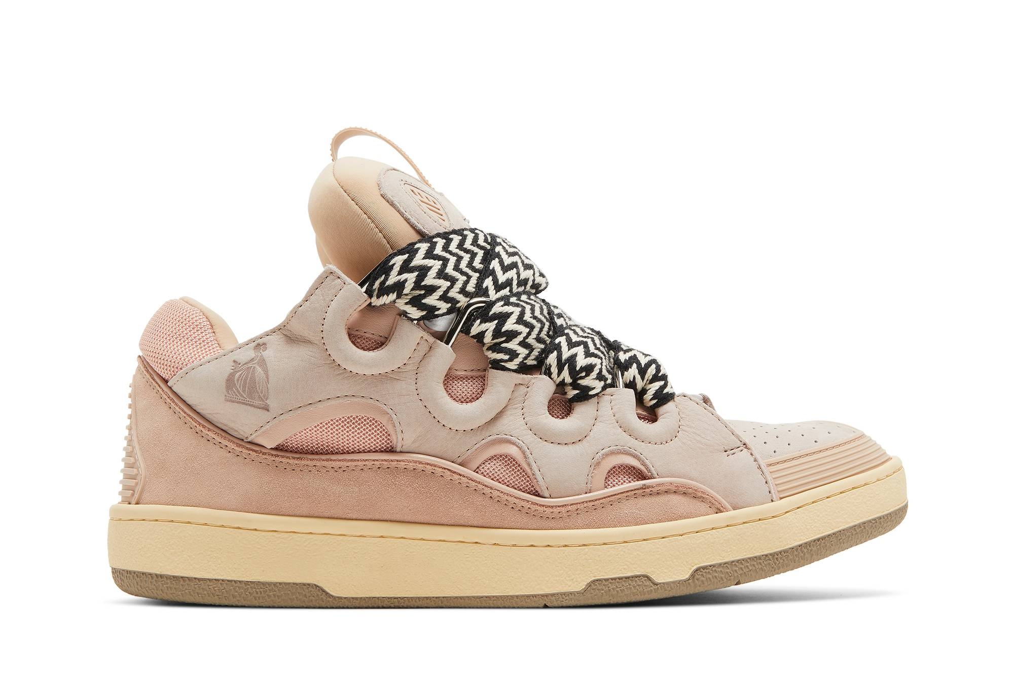 Lanvin Curb Sneakers 'Pink' - 1