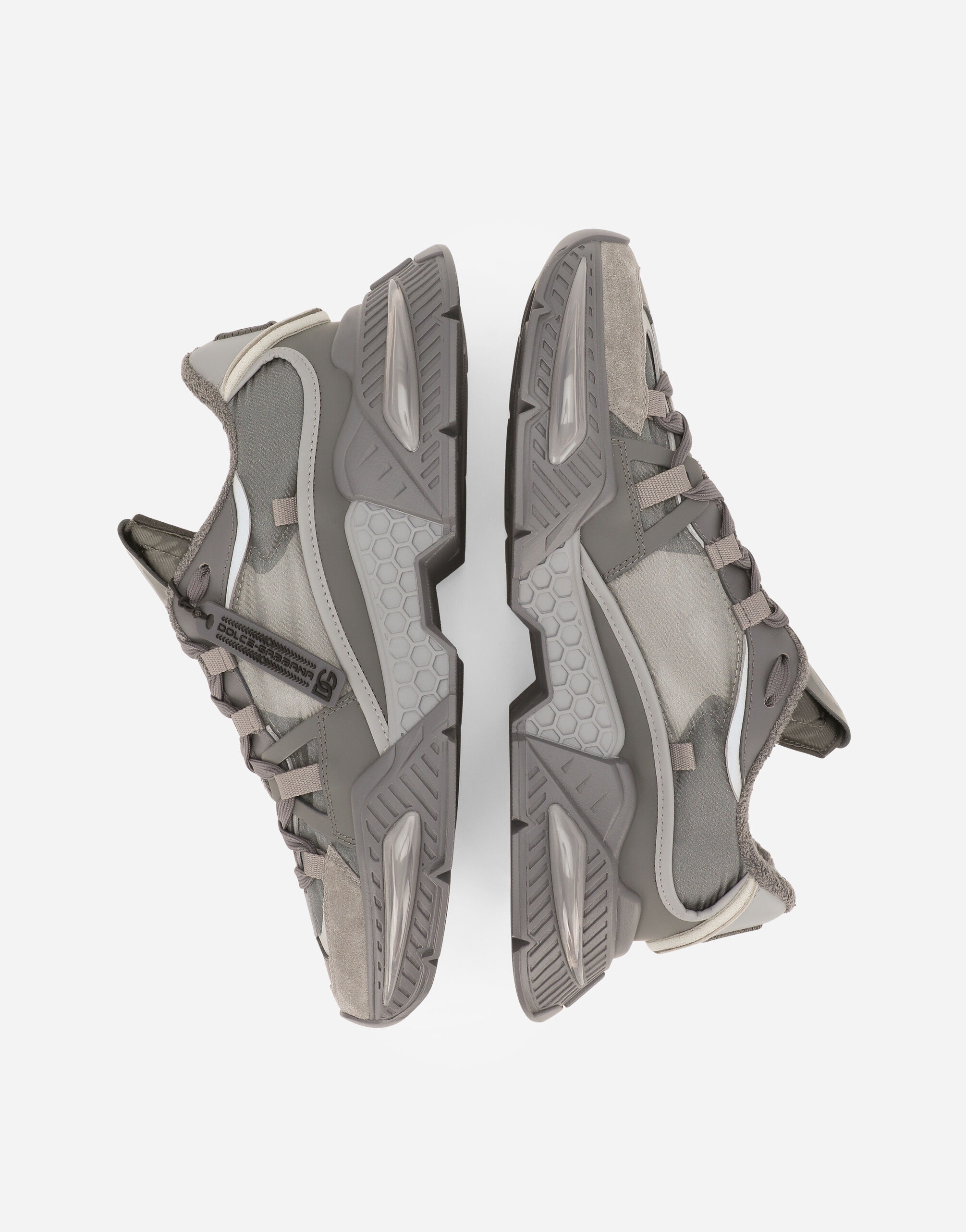 Mixed-material Airmaster sneakers - 5