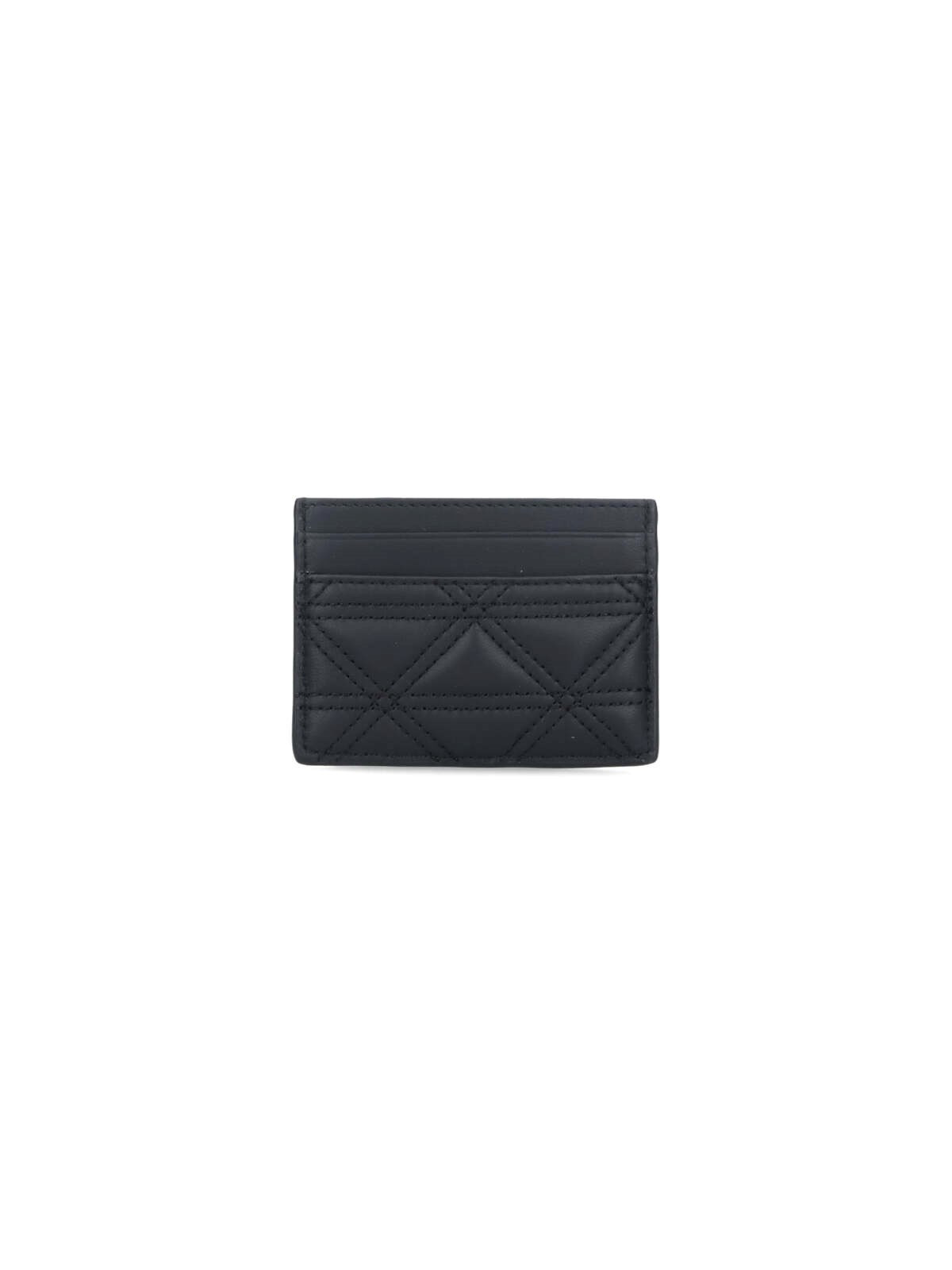 QUILTED LOGO CARD HOLDER - 2