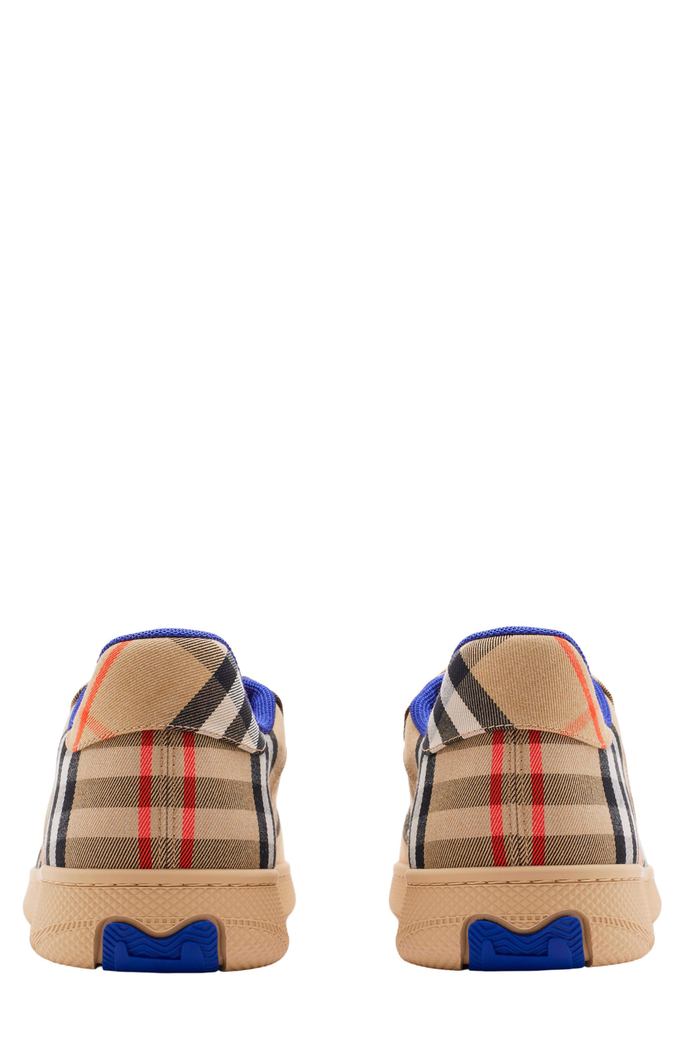 burberry Terrace Check Sneaker in Sand Ip Check at Nordstrom - 6