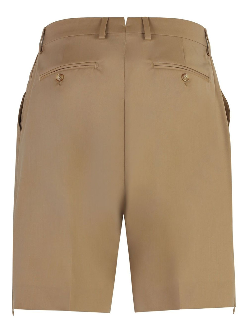 VETEMENTS virgin wool bermuda shorts outlook