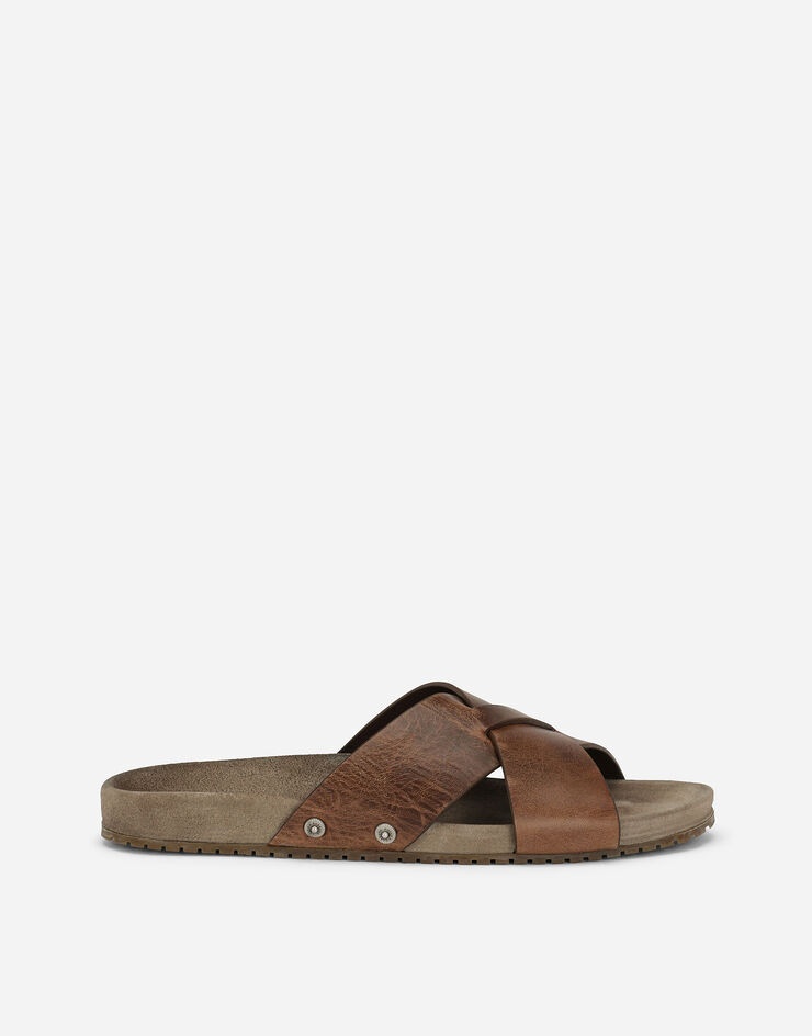 Calfskin sliders - 1
