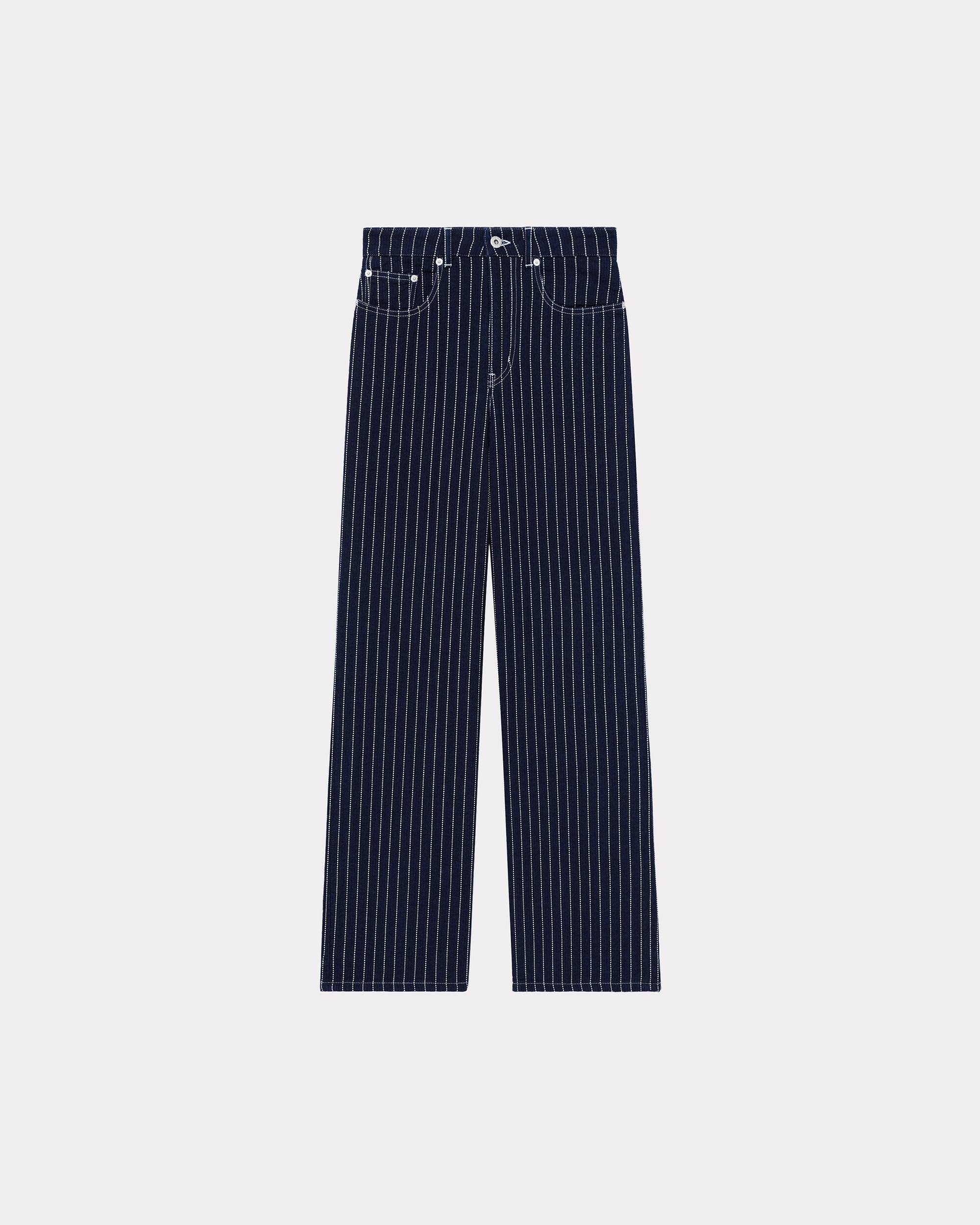 'KENZO Sashiko Stitch' wide-leg jeans - 1