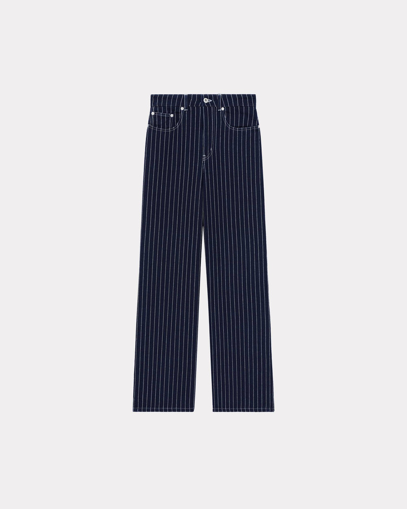 'KENZO Sashiko Stitch' wide-leg jeans - 1