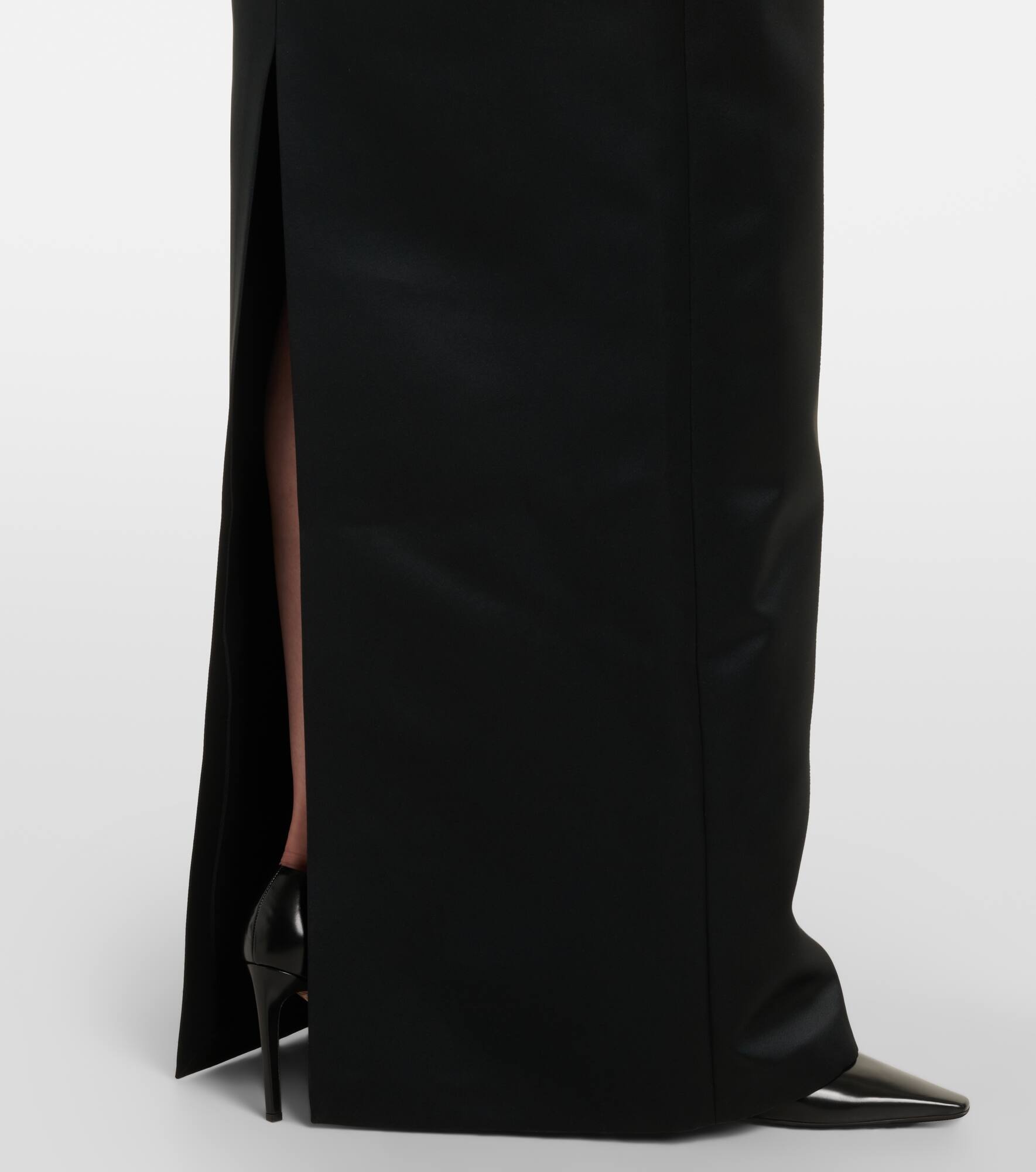 Trecchi embroidered duchesse gown - 5