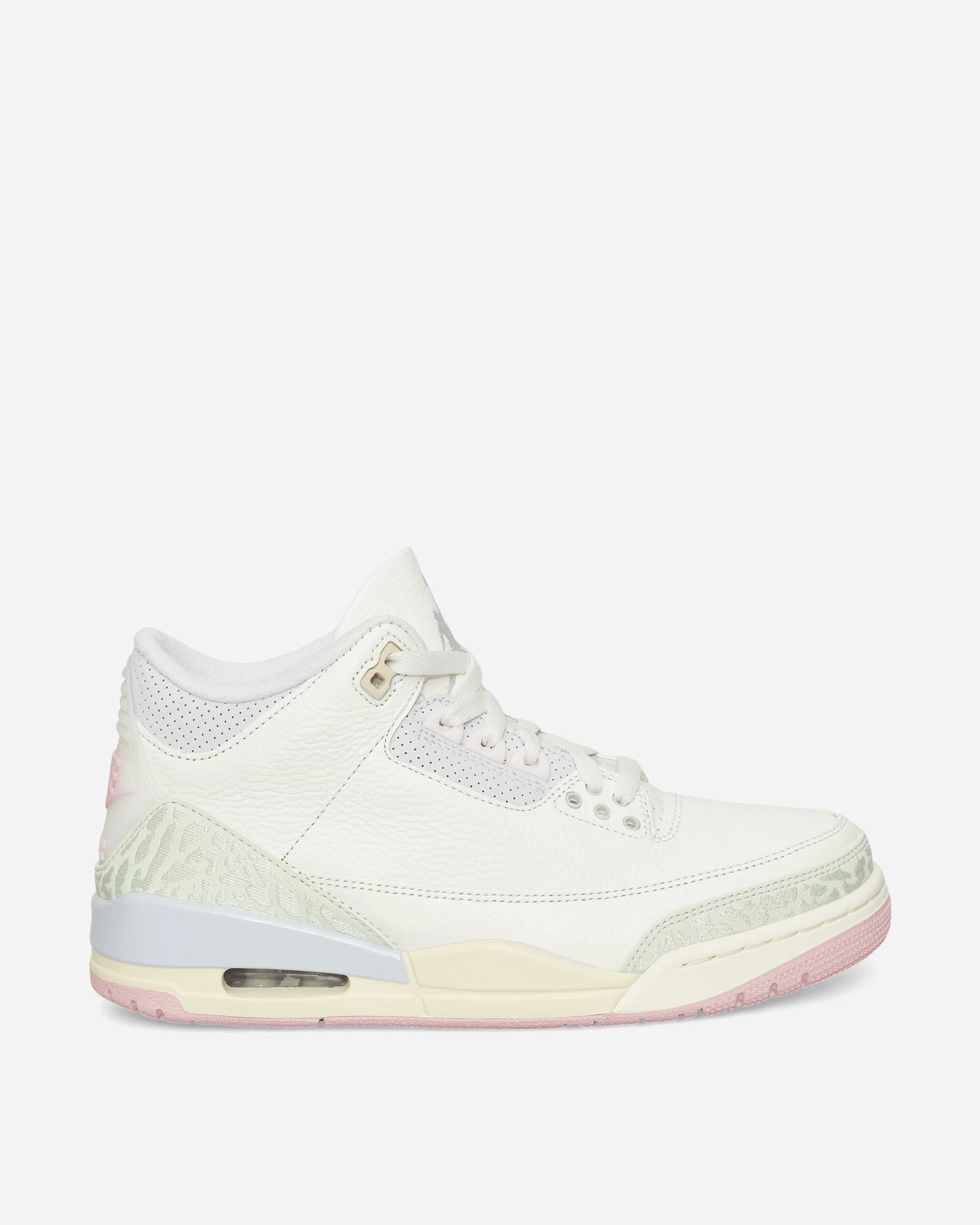 Air Jordan 3 Retro Sneakers Sail / Jade Aura / Iced Carmine - 1