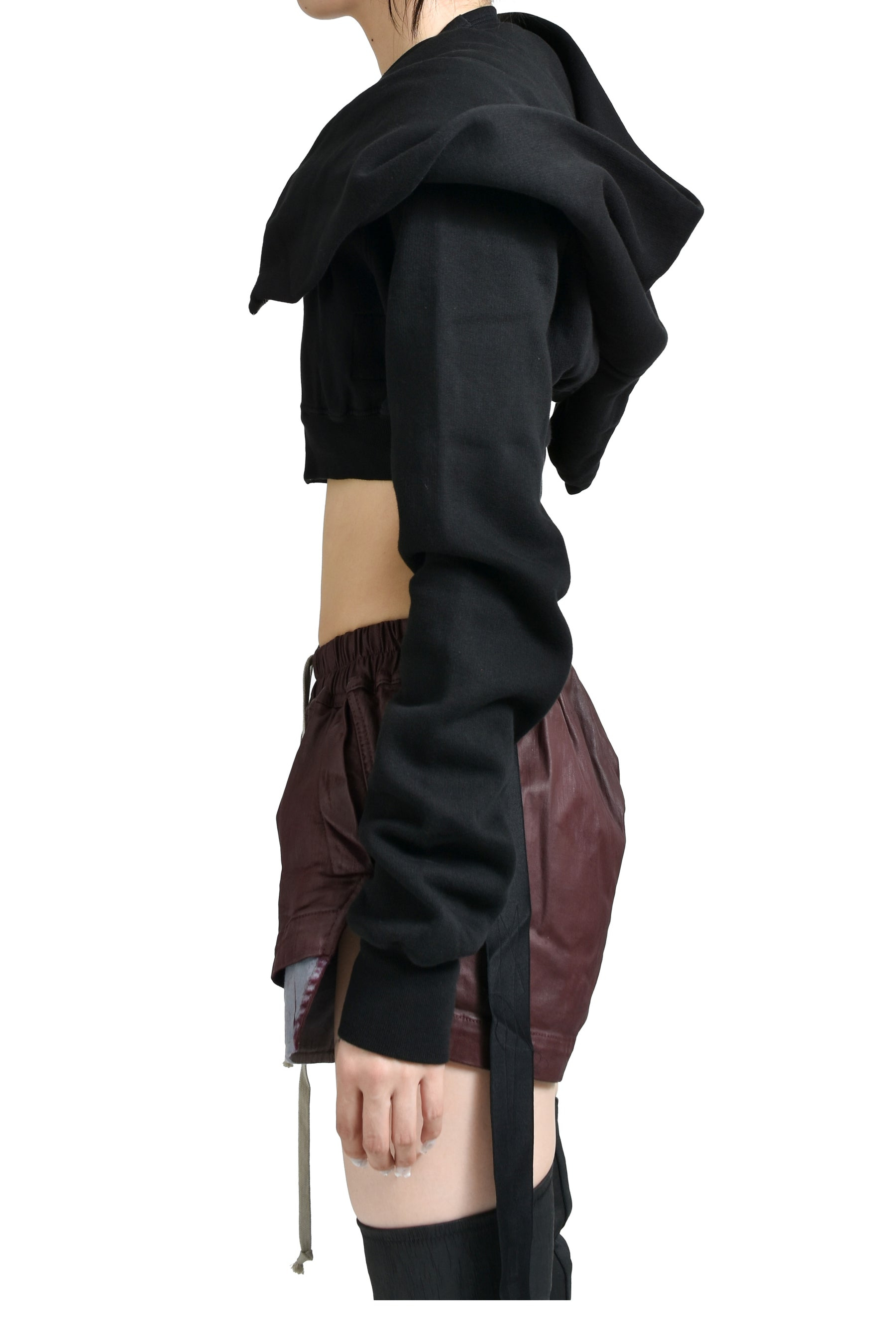 MICRO MOUNTAIN HOODIE / BLACK - 3