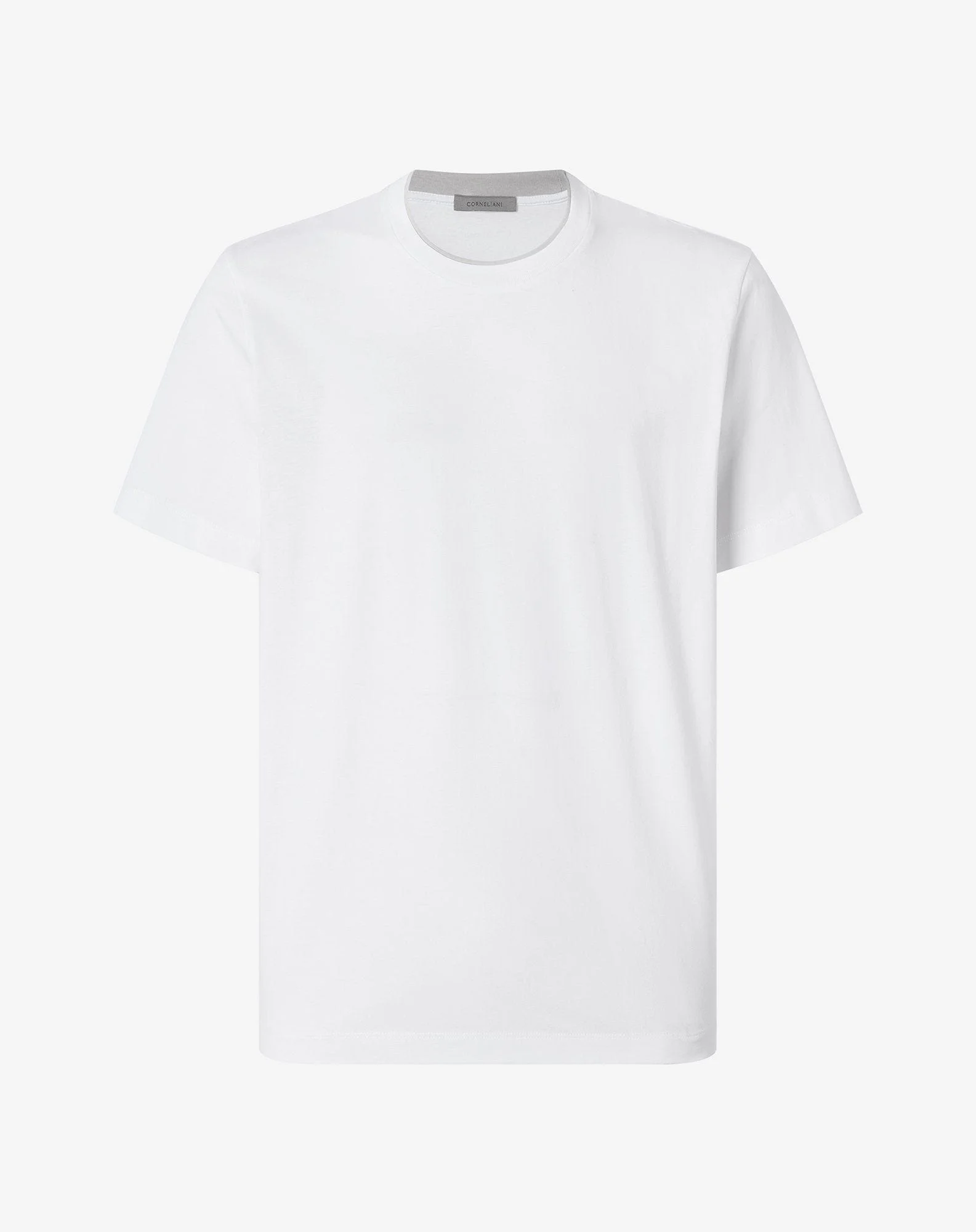 White pure cotton t-shirt - 1