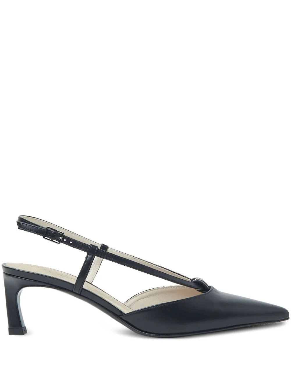 slingback pointed-toe pumps - 1