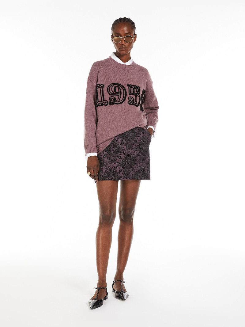 Max Mara FIDO Oversized wool and cashmere jumper outlook