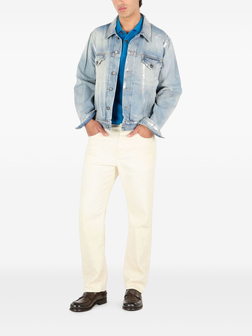straight-leg trousers - 2
