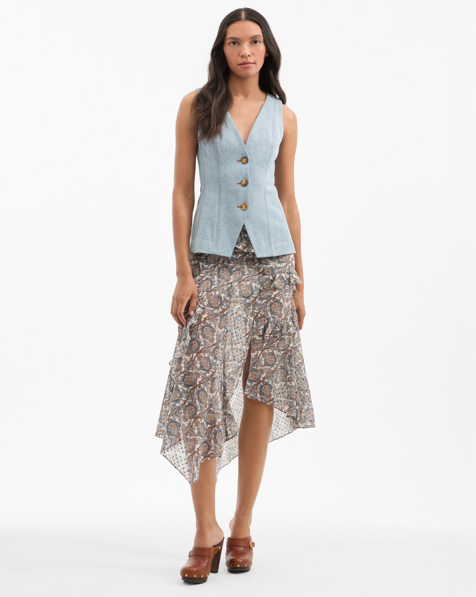 AVALINA BUTTON-UP VEST - 3