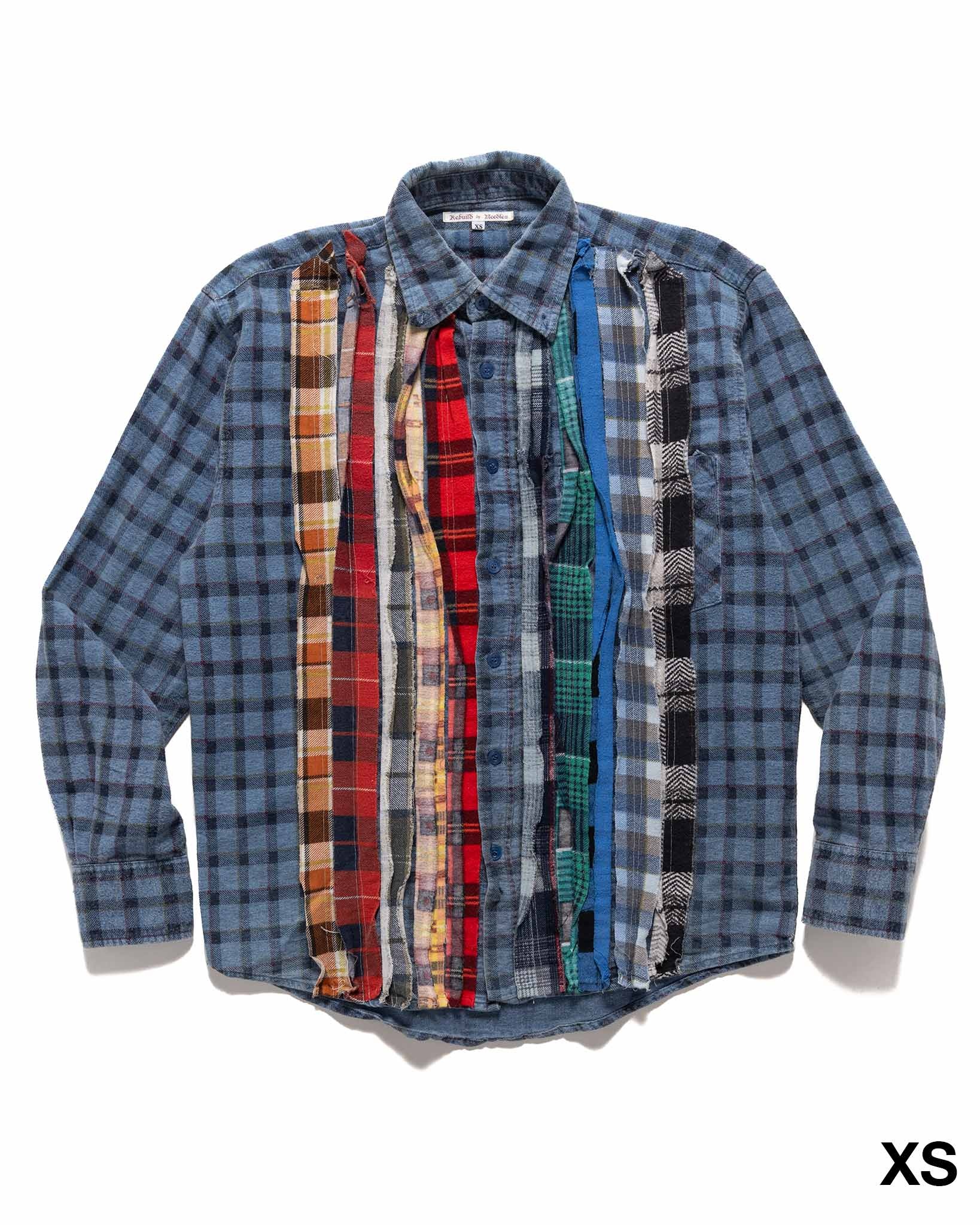 Rebuild by Needles Flannel Shirt -> Ribbon Shirt Assorted - 5