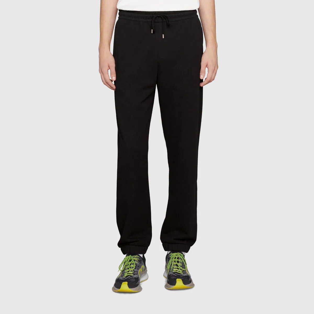 Jersey jogging pant with Gucci mirror print - 3