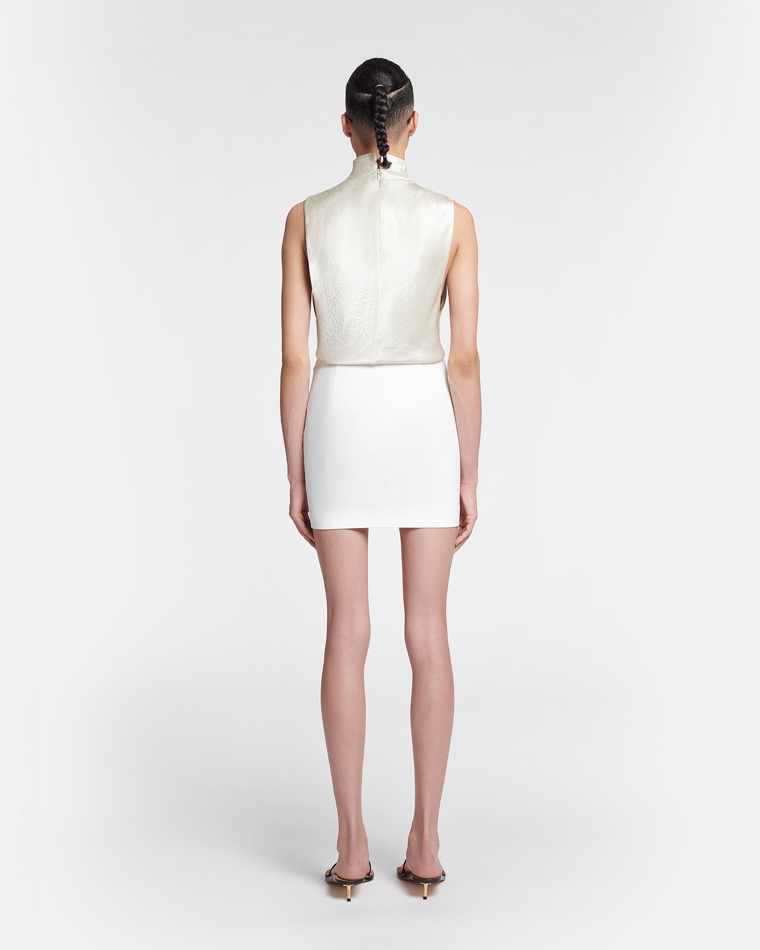 Tailored Mini Skirt - 4