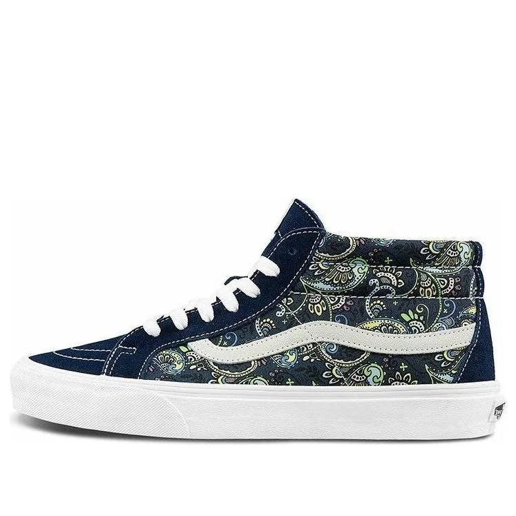 Vans Sk8-Mid Reissue 'Paisley - Dress Blues' VN0A391FITN - 1