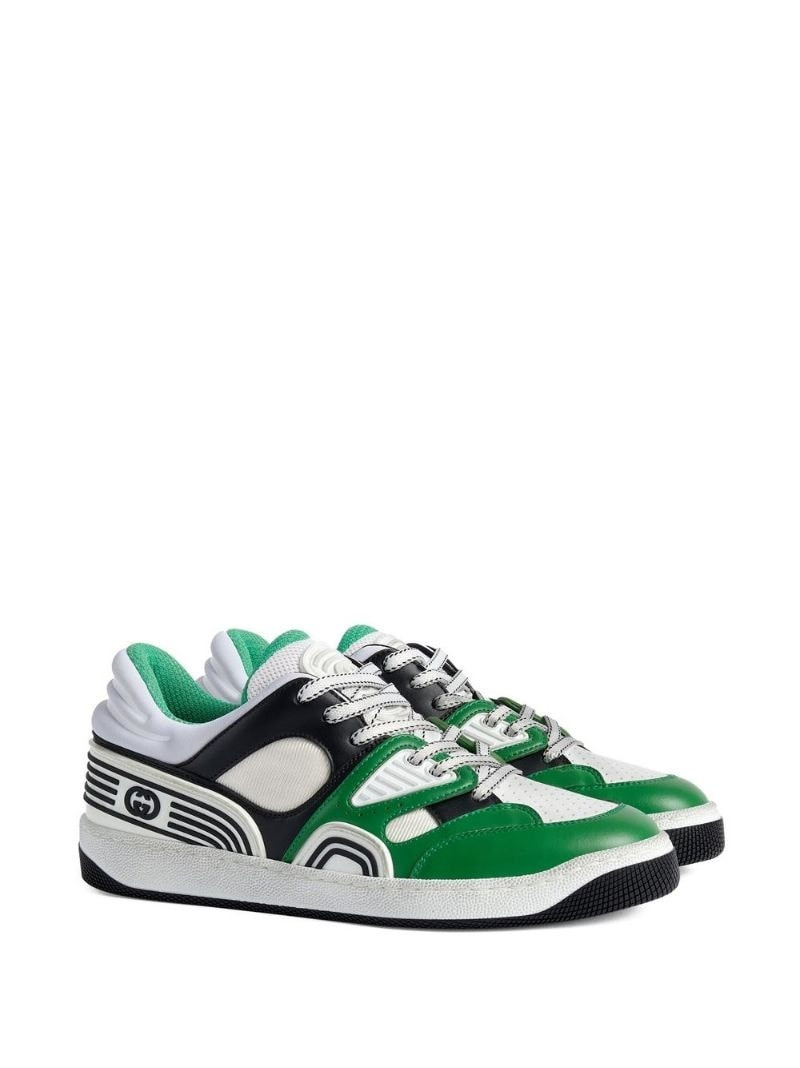 GUCCI Basket panelled sneakers outlook