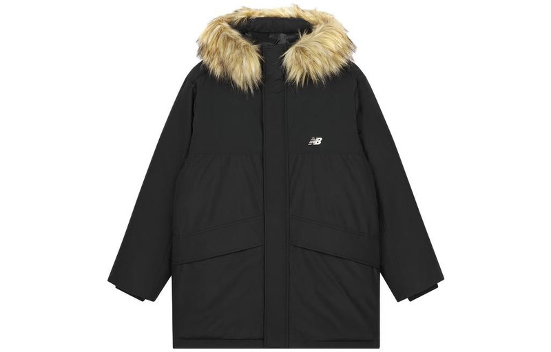 New Balance New Balance Warm Long Parka Jacket 'Black' AMJ33330-BK outlook
