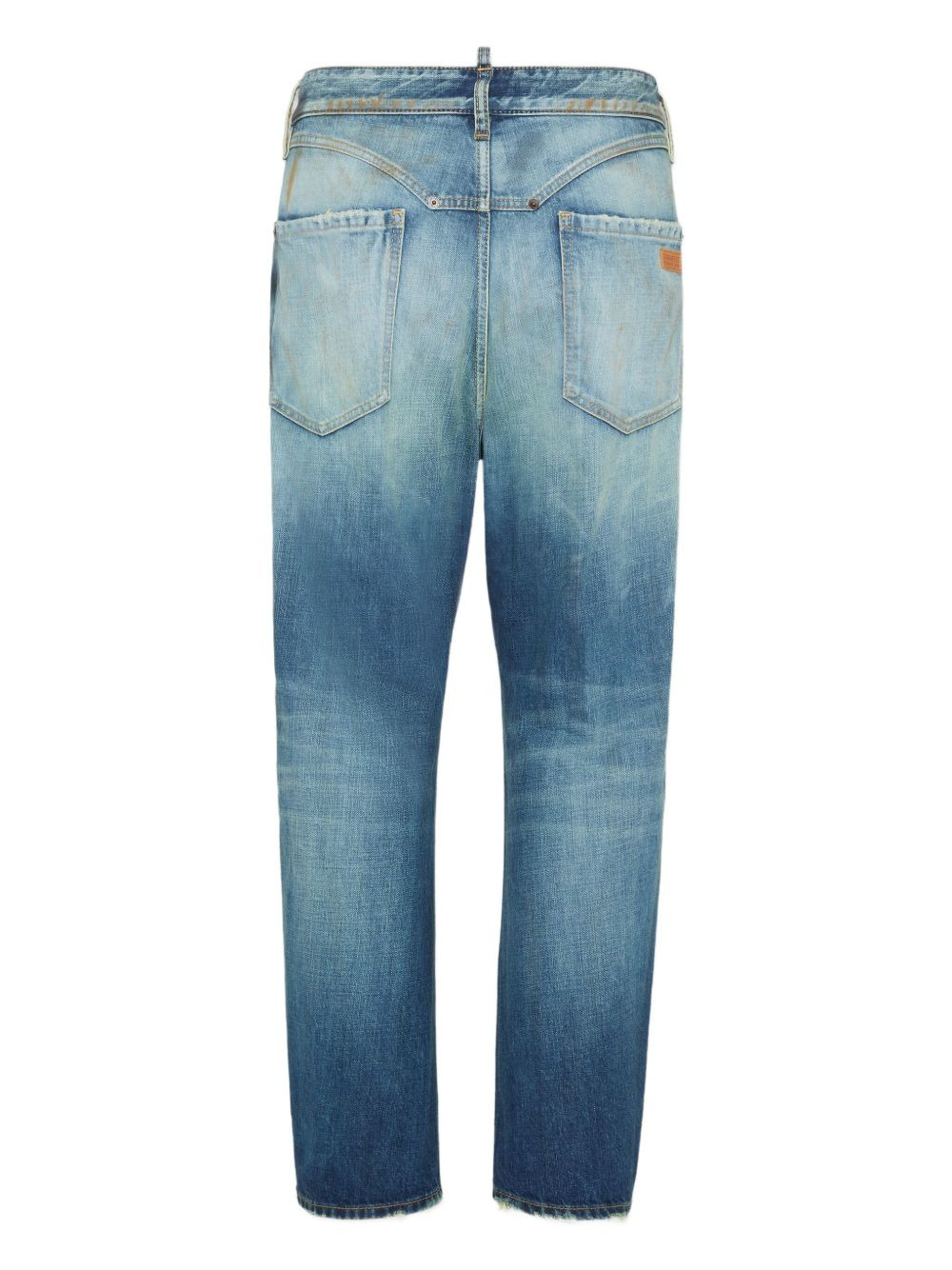 logo-patch jeans - 2