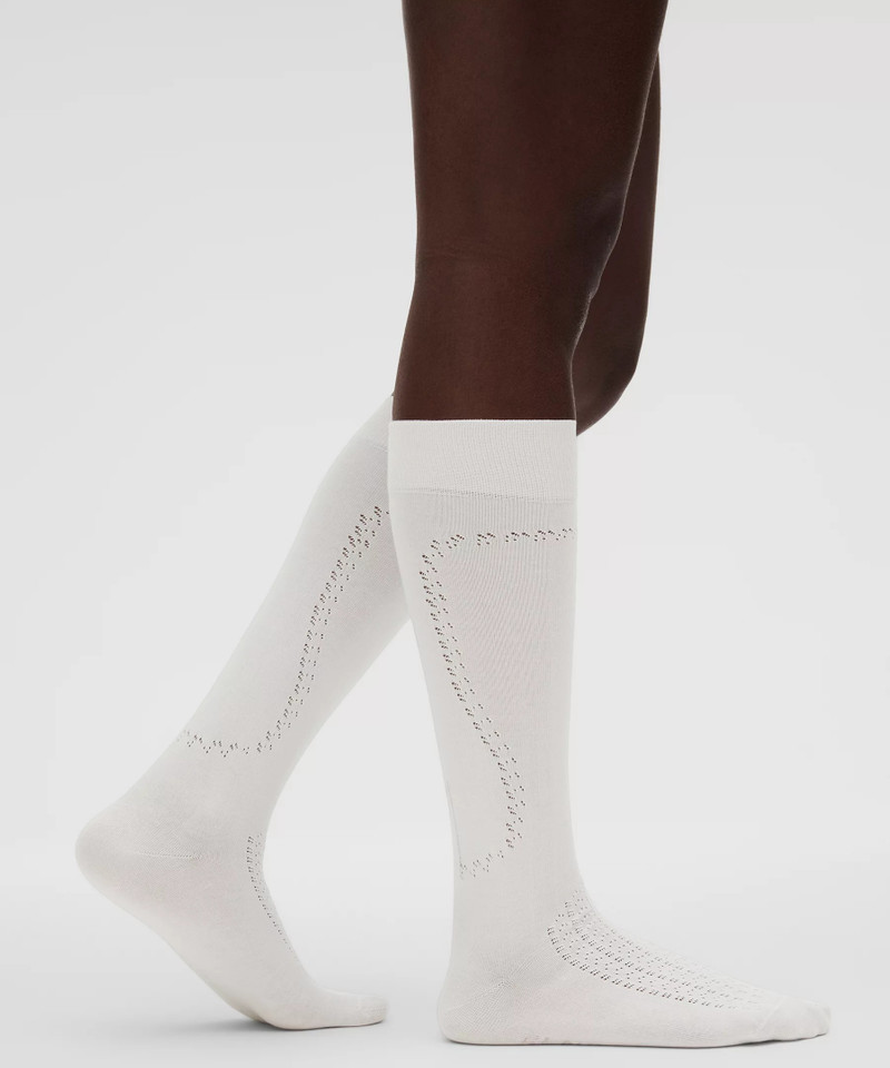 Unisex Pointelle Knee-High Socks *SLNSH Collection 4