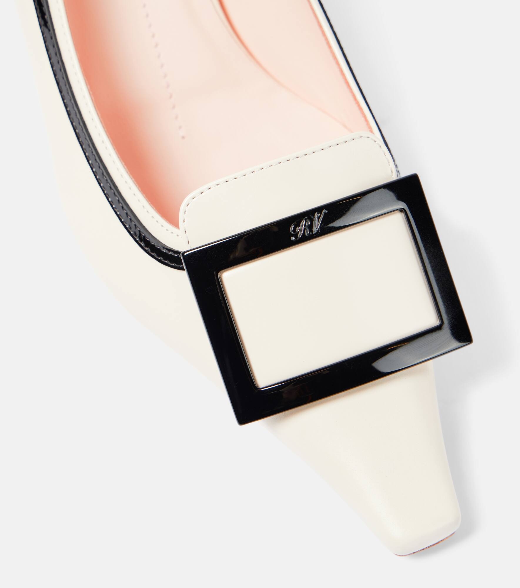 Viv' Canard 55 leather pumps - 5