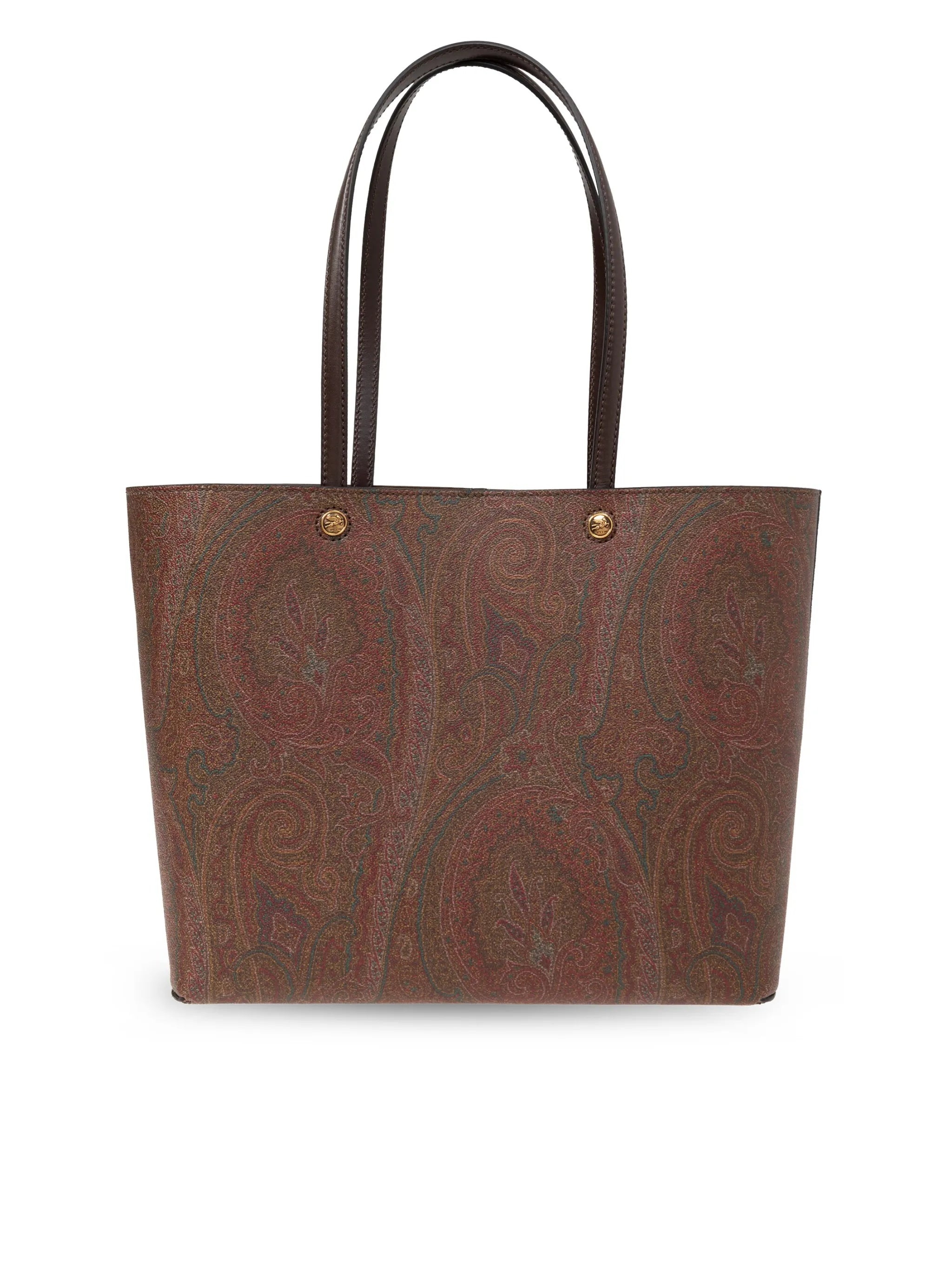 Large Paisley Jacquard Shopper Tote Bag - 5