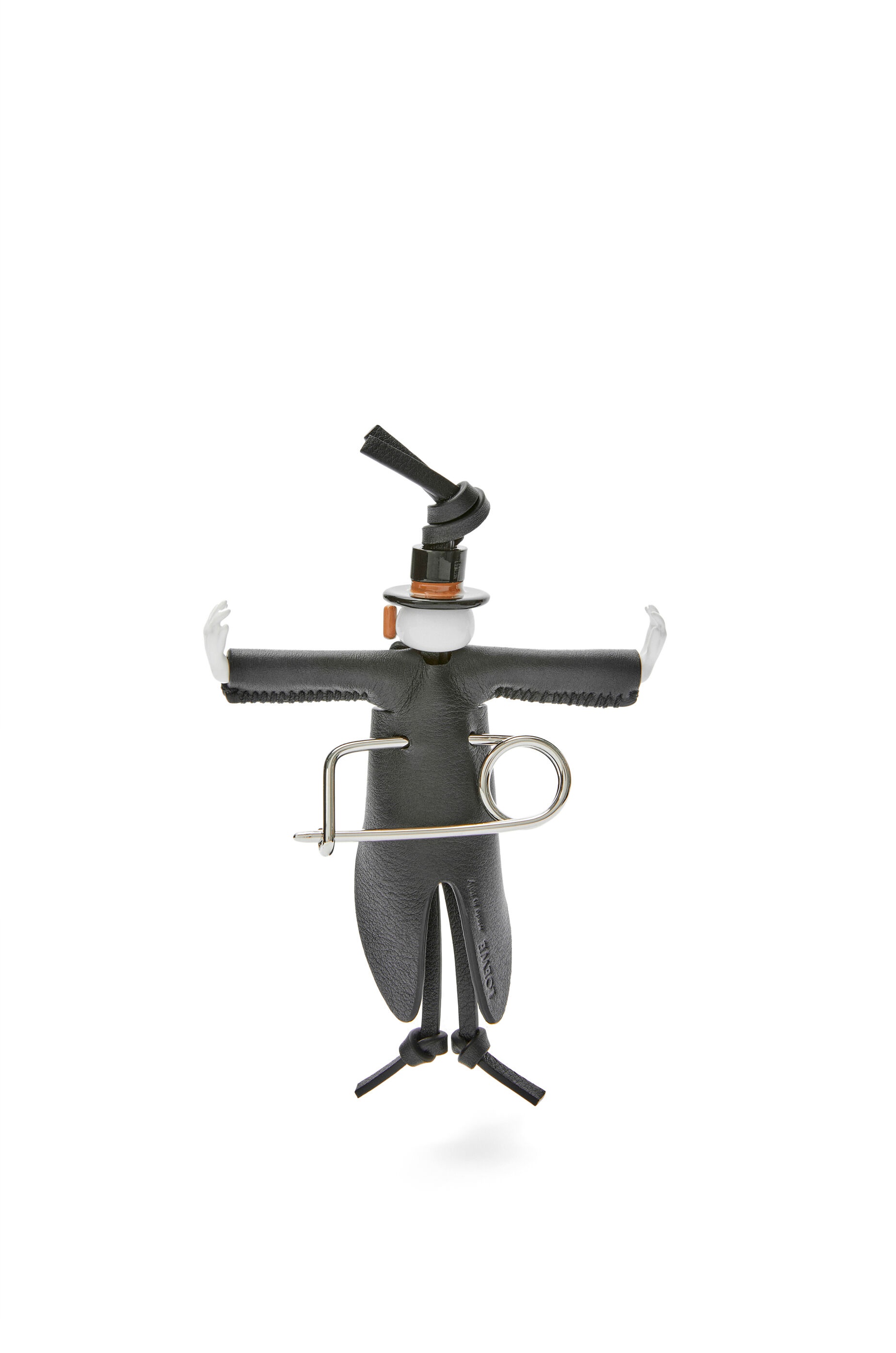 Turnip Head charm in felt and classic calfskin - 3