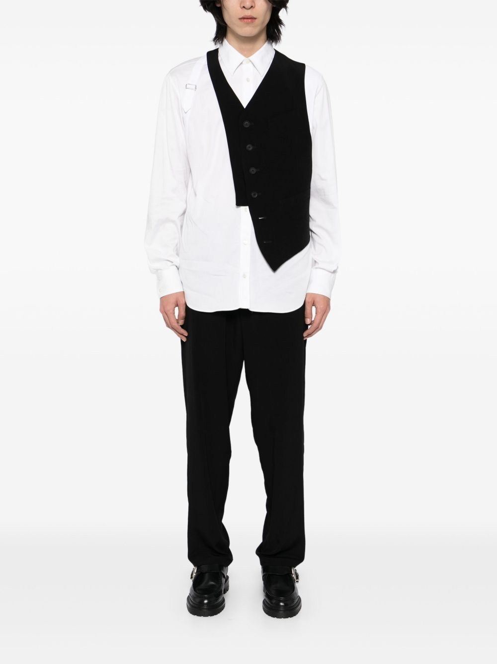 tuxedo slim trousers - 2
