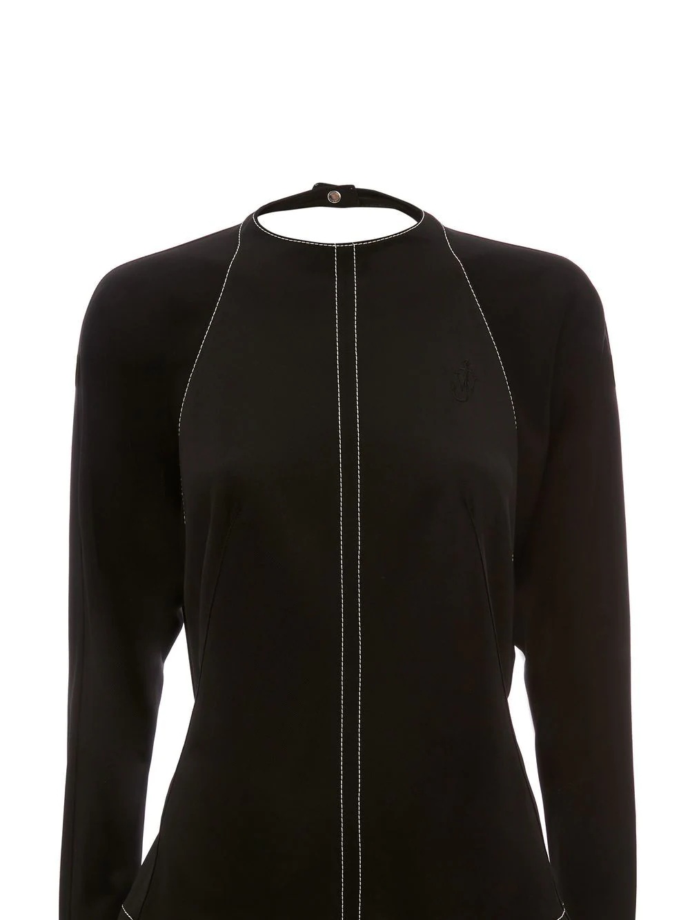 open-back long-sleeve top - 5