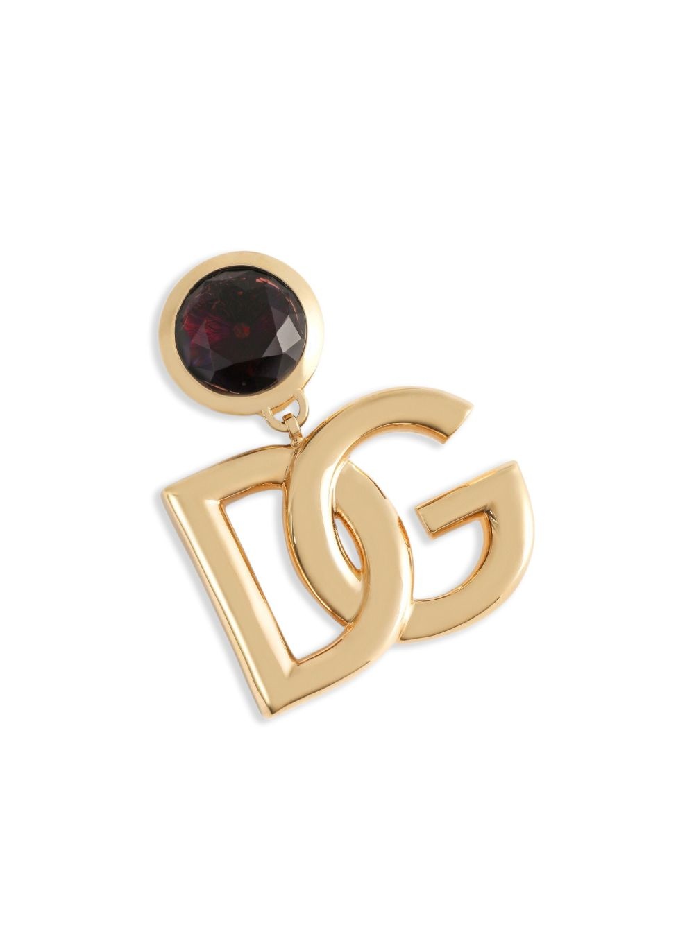 logo-plaque earrings - 3