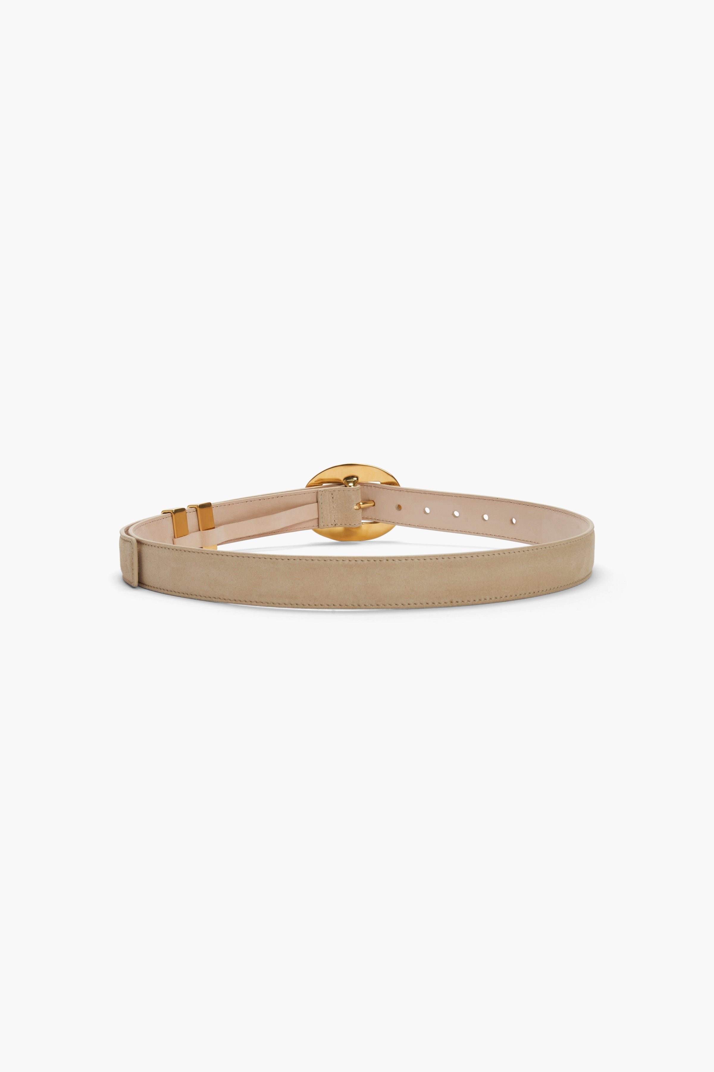 VINTAGE BRASS BUCKLE BELT - 3