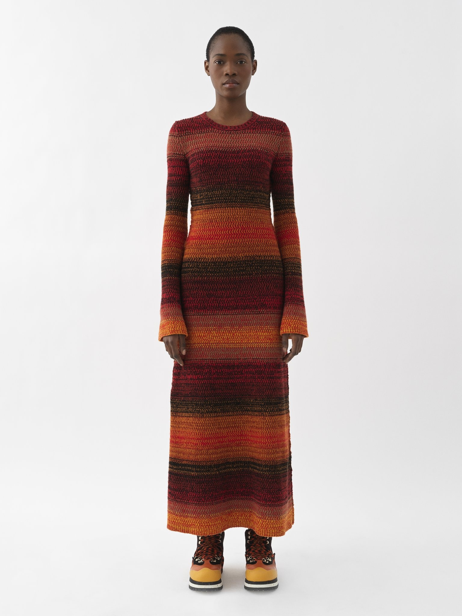 LONG KNIT DRESS - 2