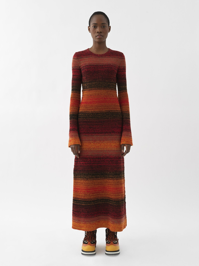 Chloé LONG KNIT DRESS outlook