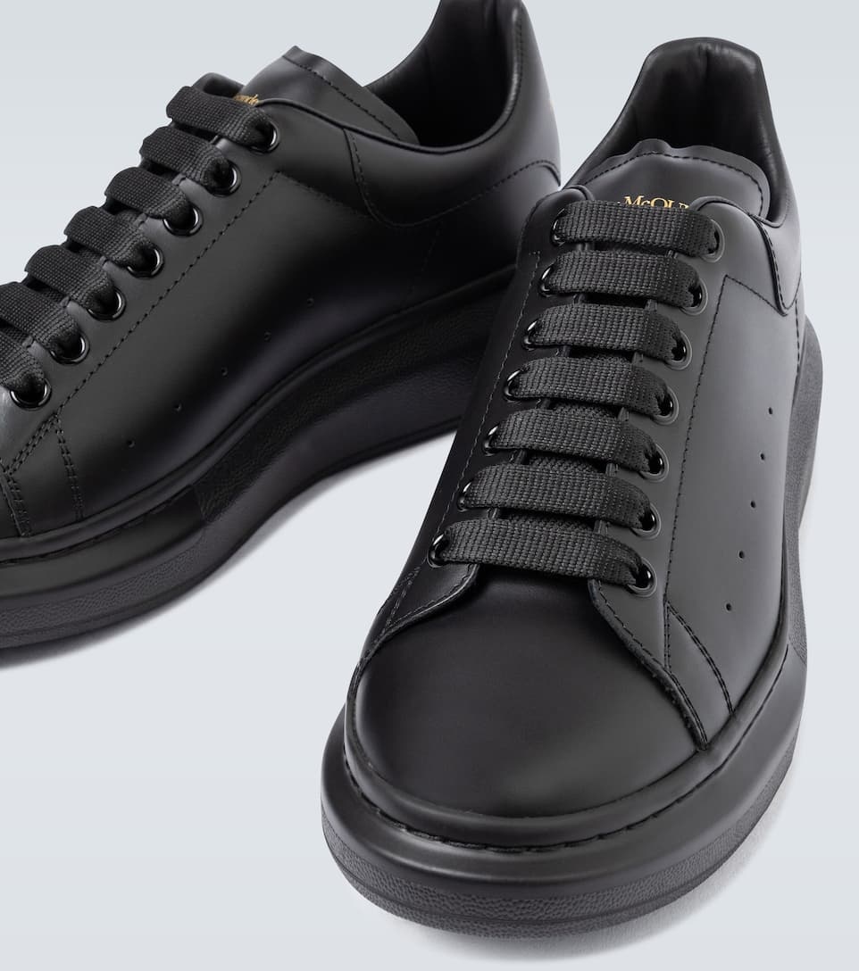 Alexander McQueen Oversized leather sneakers | mytheresa