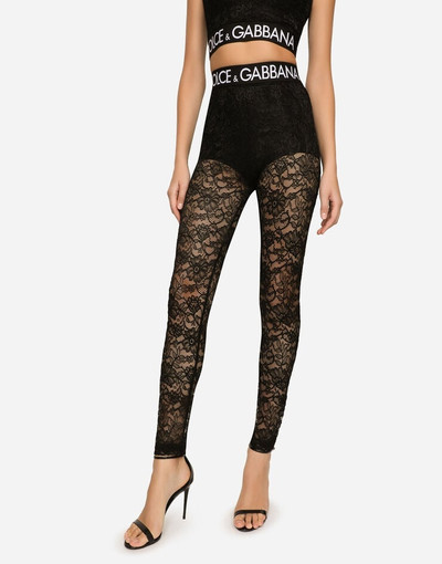 Dolce & Gabbana Lace leggings outlook