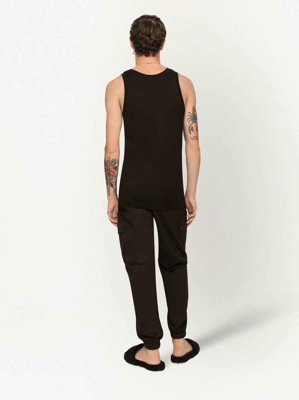high-waisted cargo pants - 4