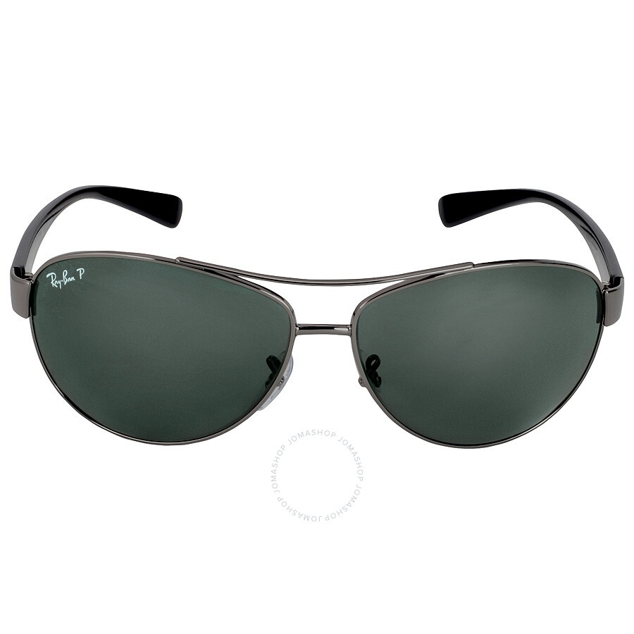 Ray Ban Polarized Green Classic G-15 Pilot Men's Sunglasses RB3386 004/9A 63 - 1