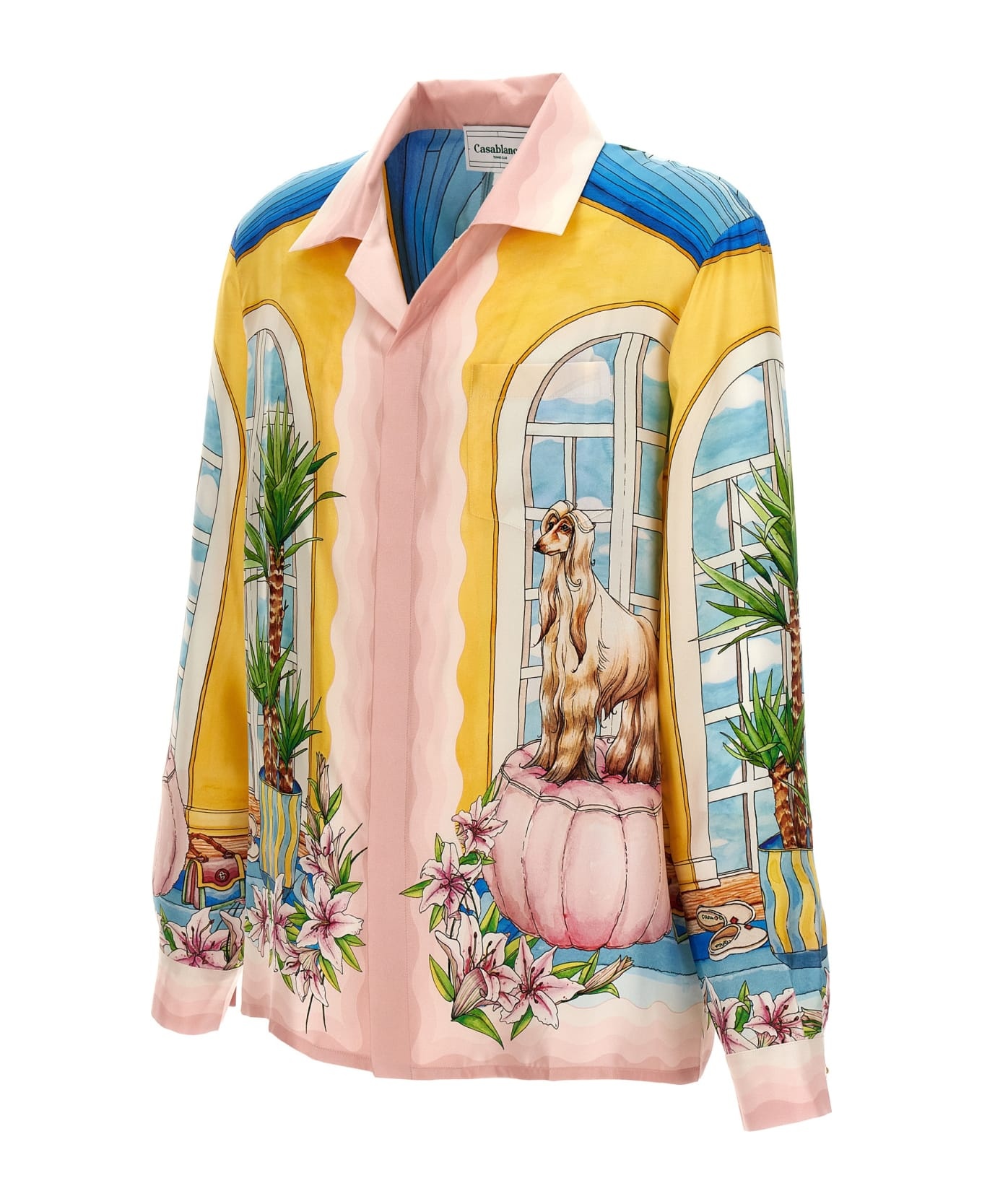 'appartement Dans Les Airs' Silk Shirt - 4