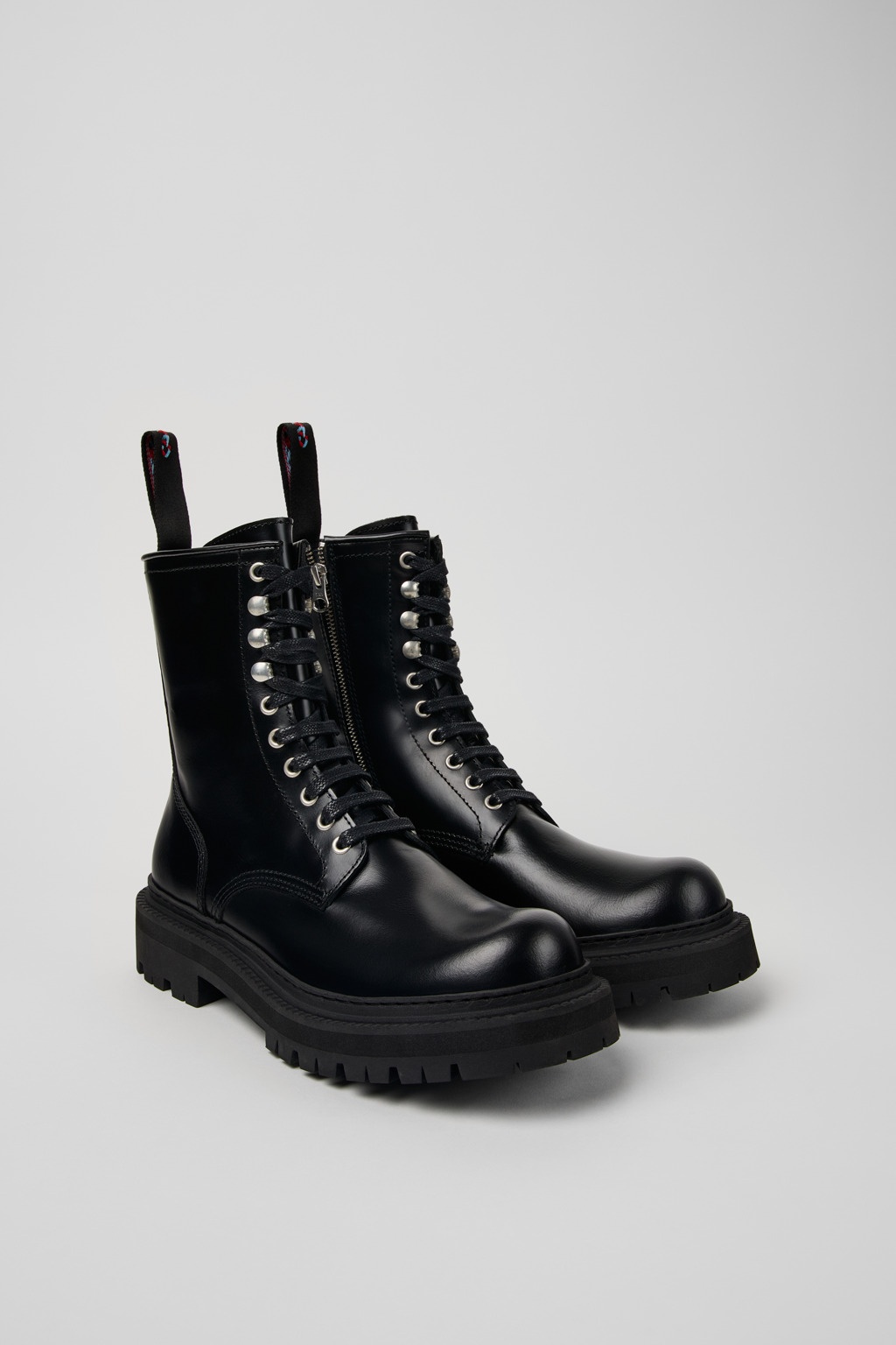Black Leather Boots - 2