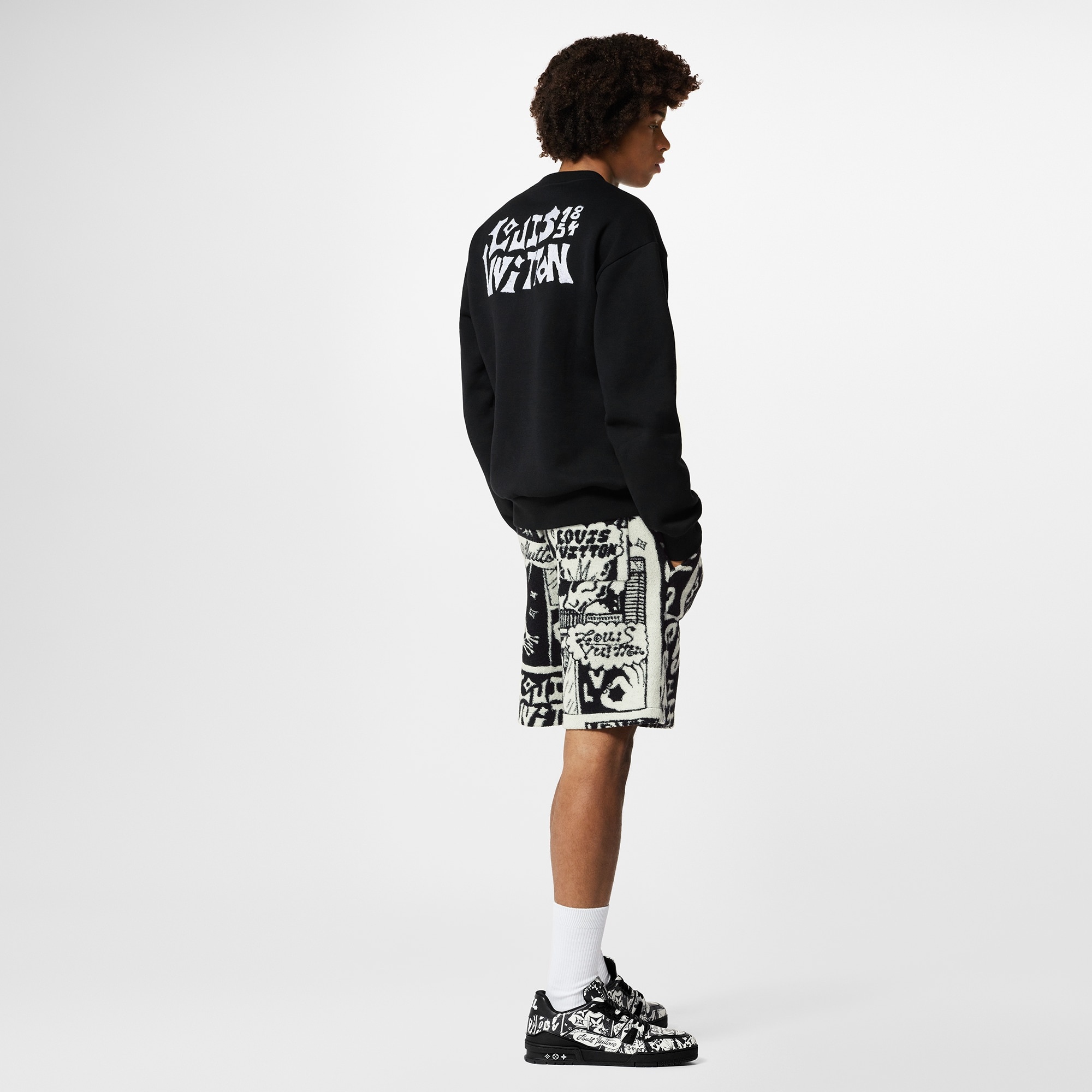 LV Comics Fleece Short - 3