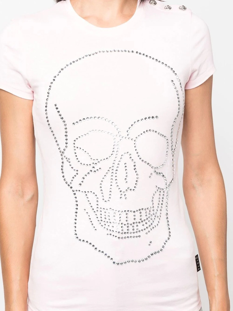 crystal-embellished T-shirt 5
