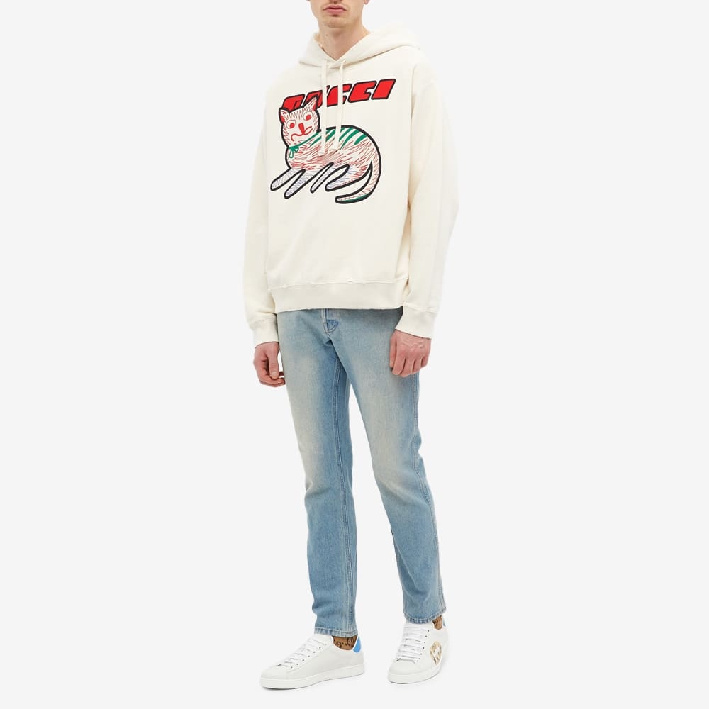 Gucci Cat Logo Hoody - 6