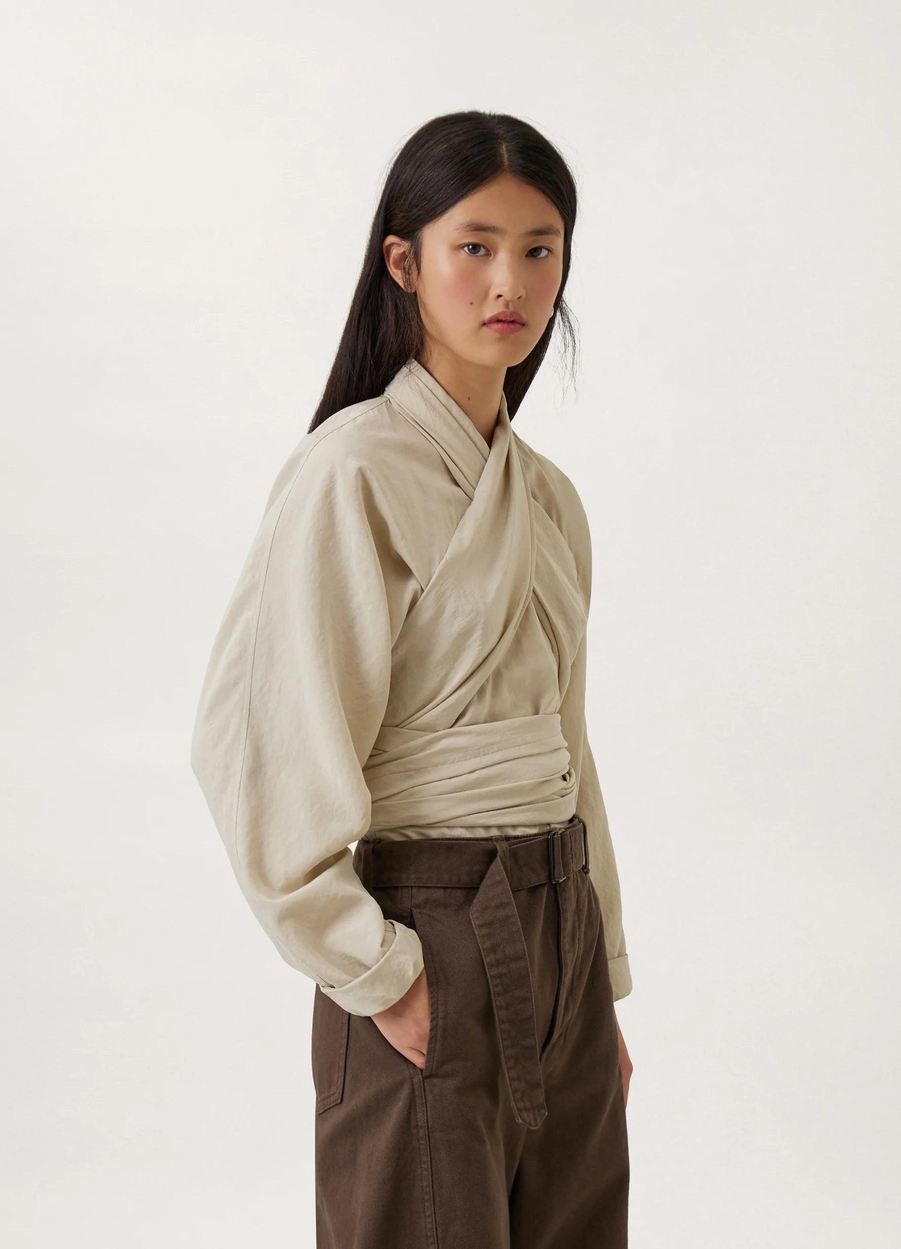 KNOTTED TOP
DRY SILK - 3