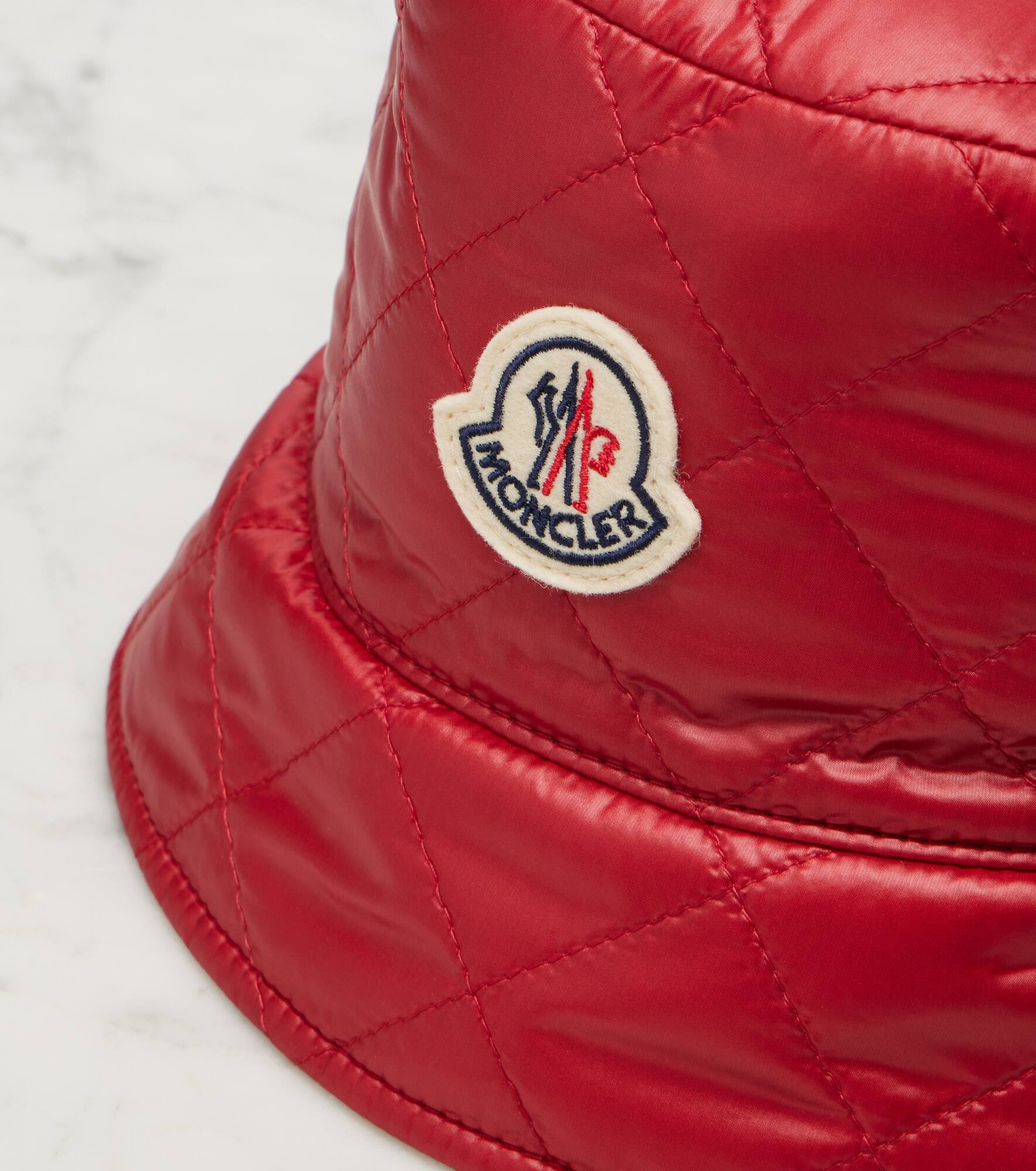 Logo quilted bucket hat - 4